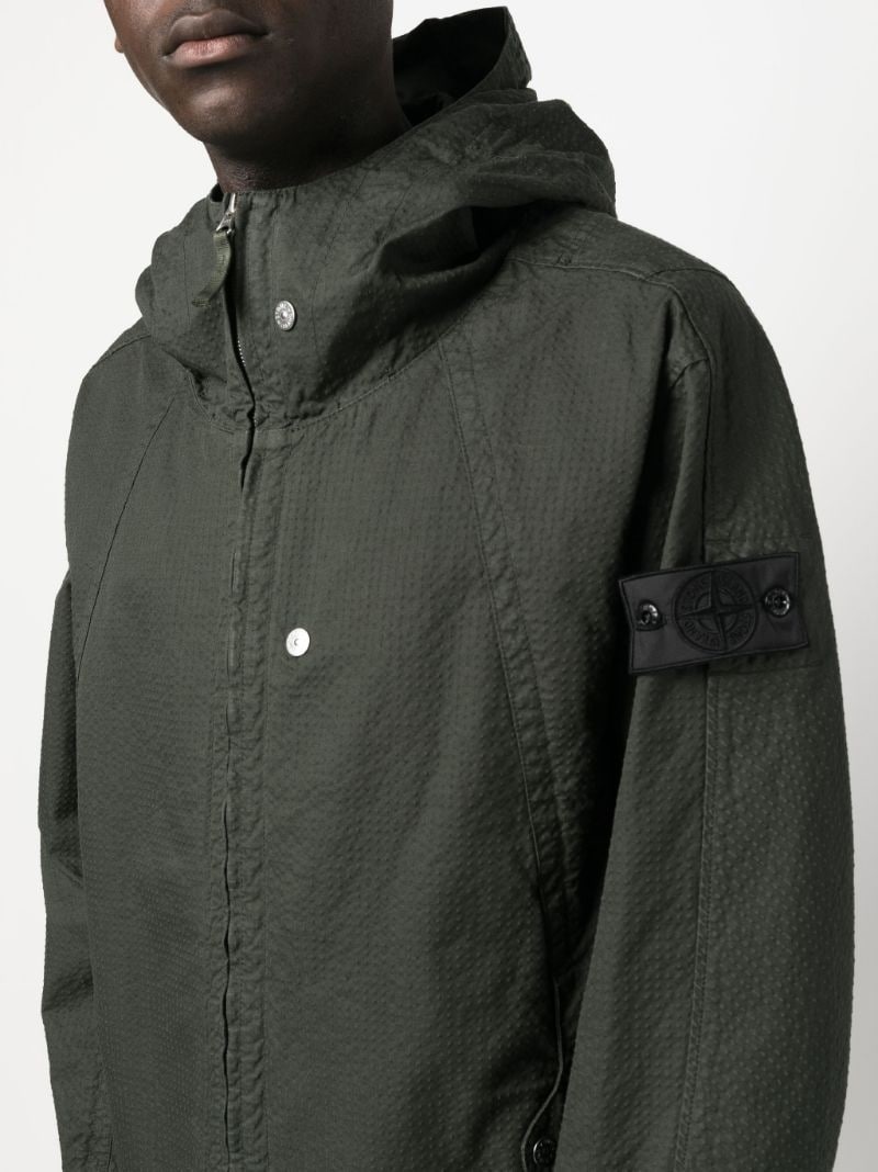 strap hooded jacket - 5