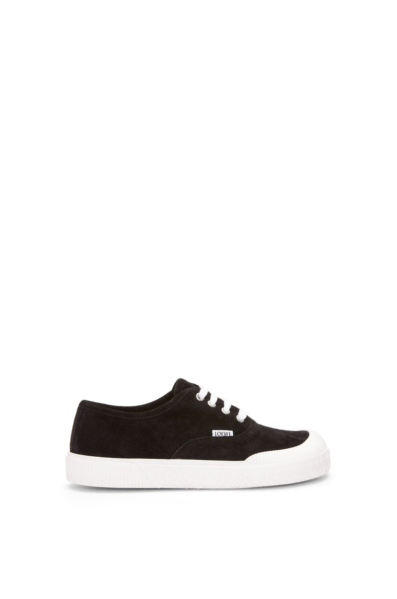 Terra Vulca lace-up sneaker in suede 1