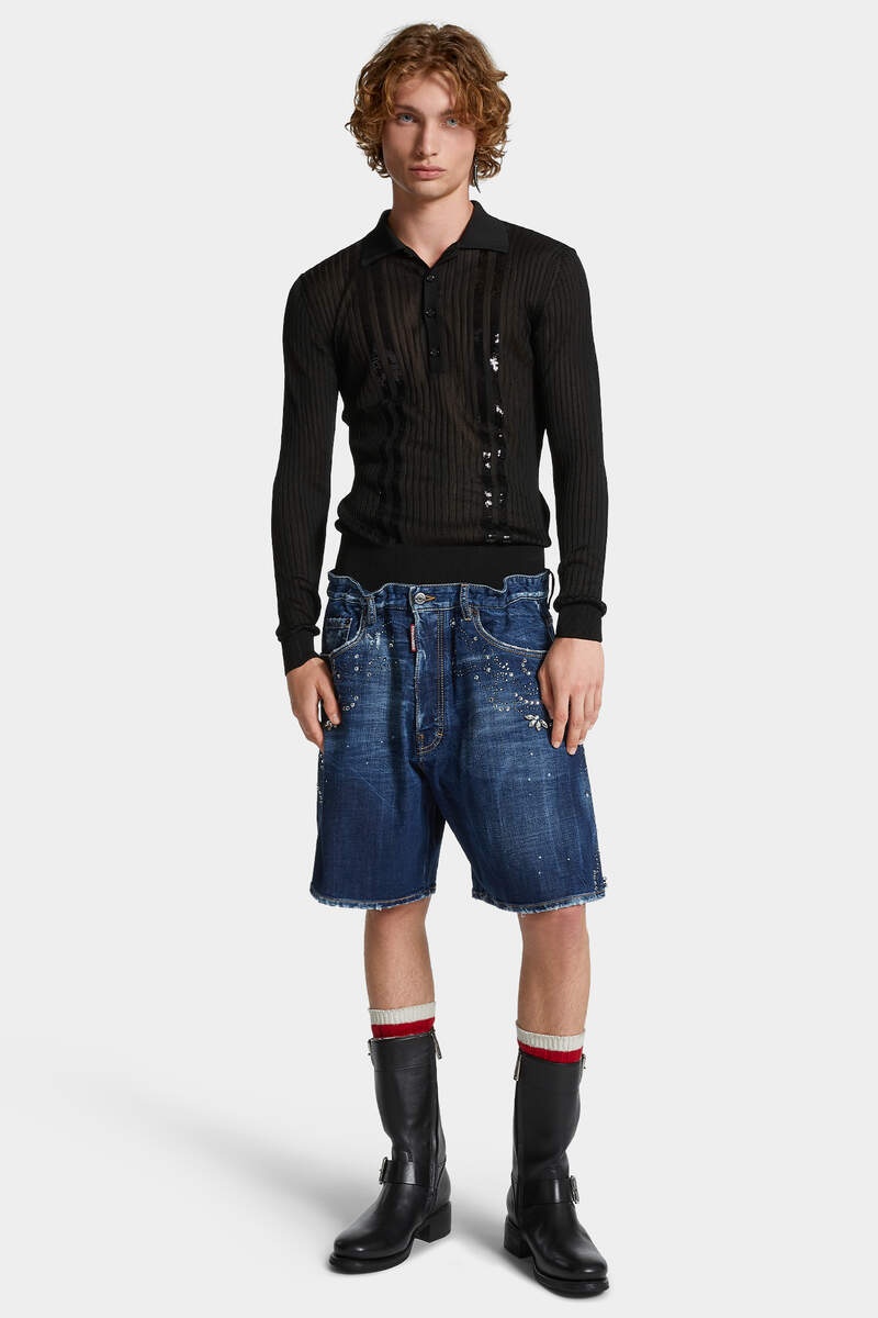 DARK RODEO WASH ELASTIC BOXER SHORTS - 3