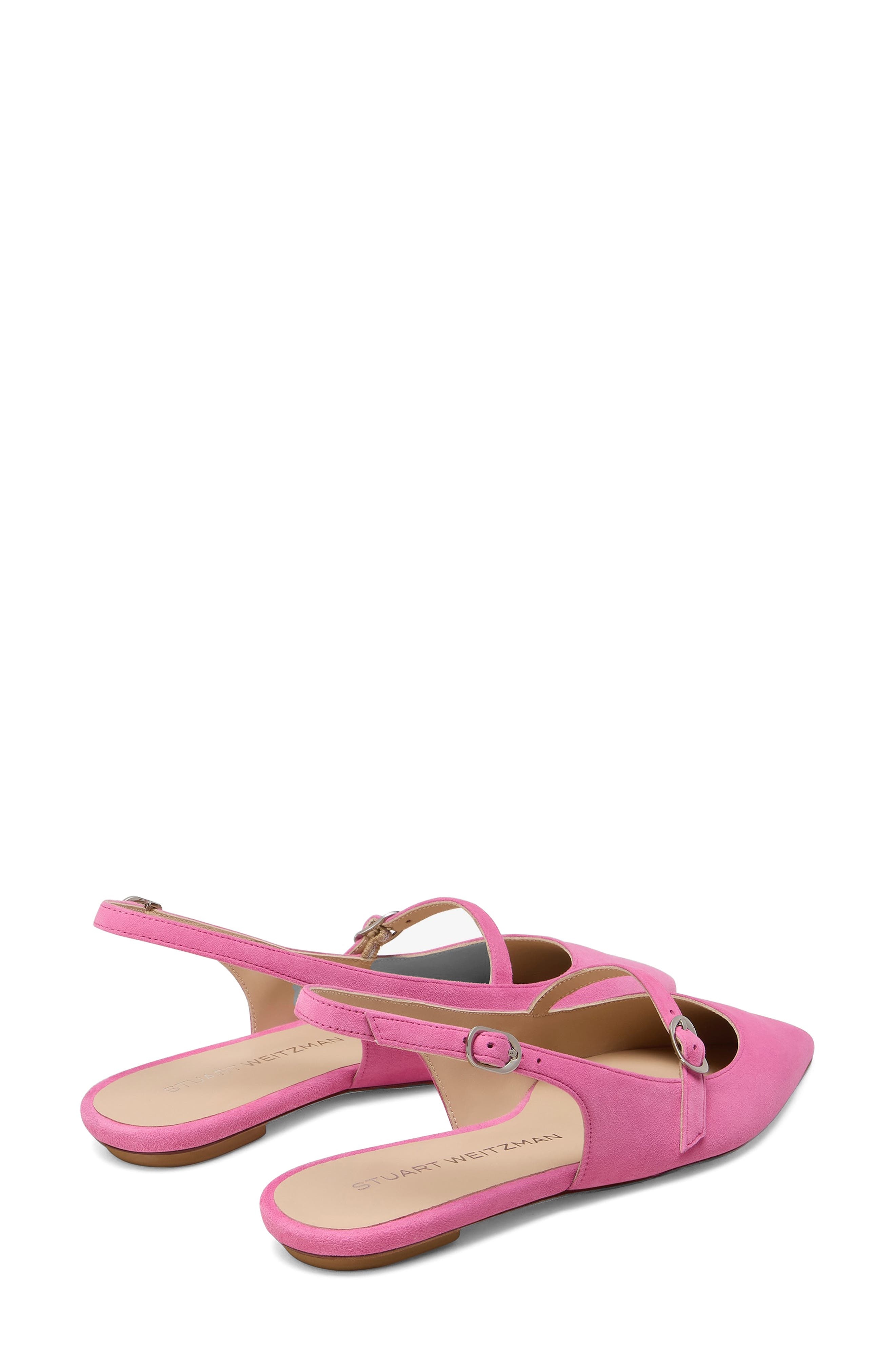 Stuart Weitzman Emilia Mary Jane Slingback Flat in Berry Punch at Nordstrom - 2