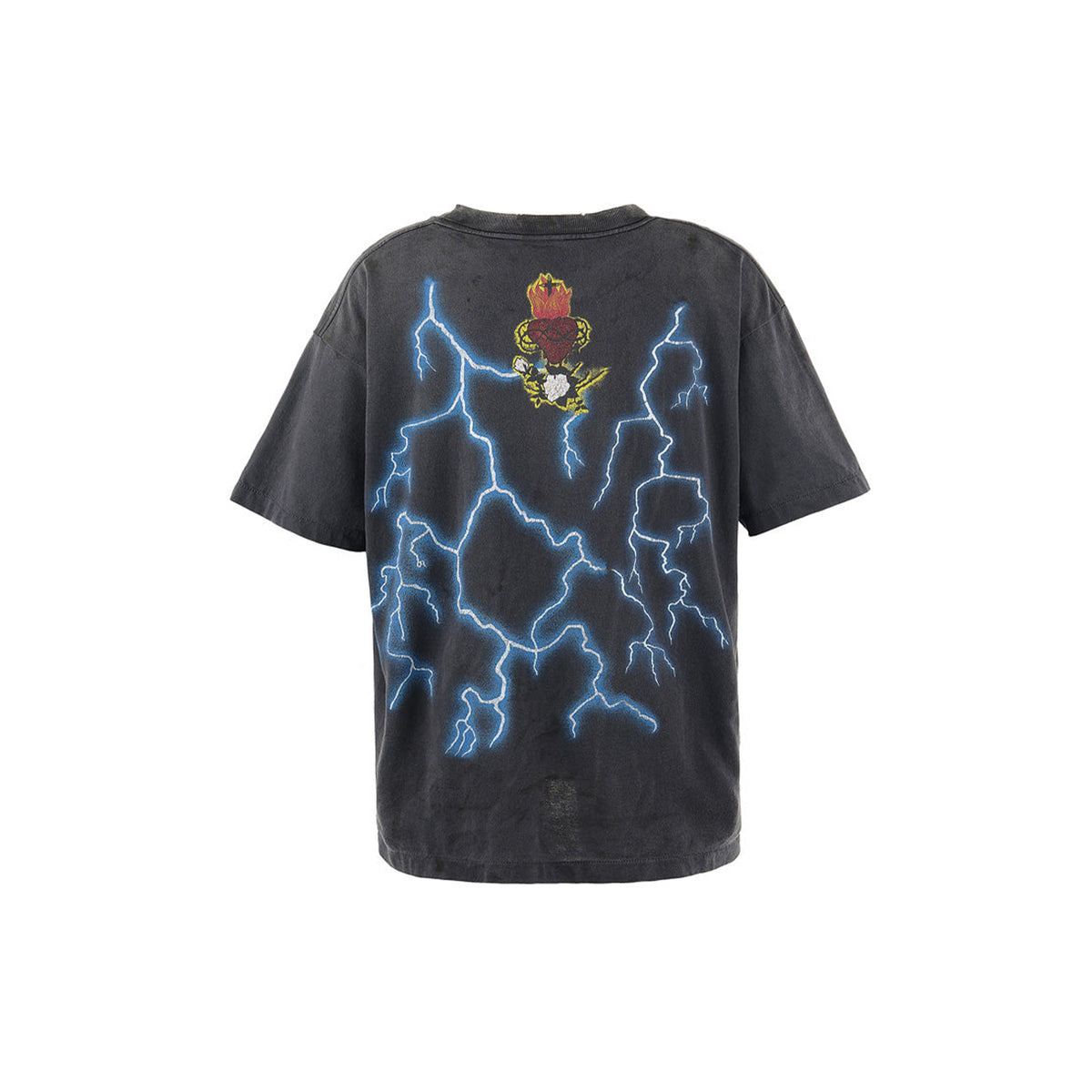 MARIA SHORT-SLEEVED TEE (BLACK) - 2