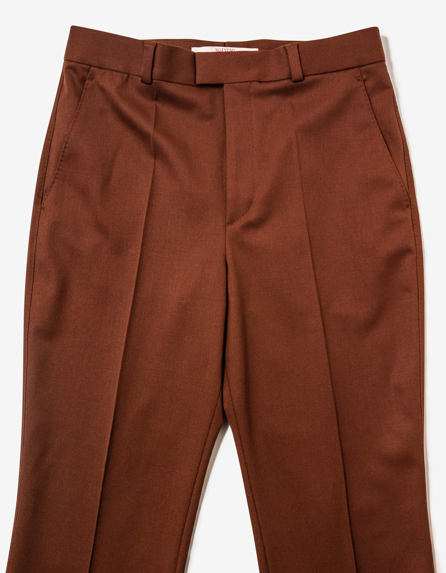Brown Wool Trousers - 3