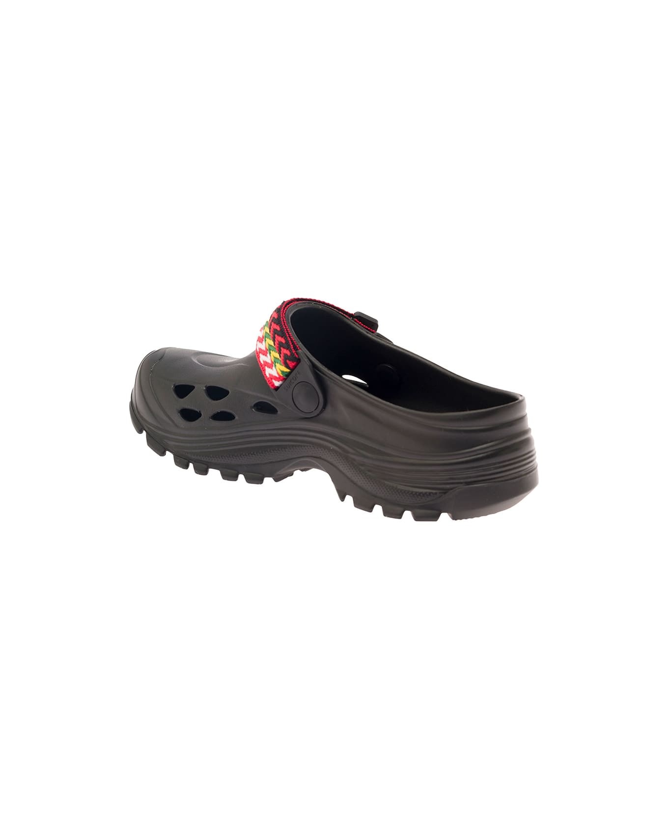 Lanvin X Suikoke Slippers In Black Rubber Woman - 3