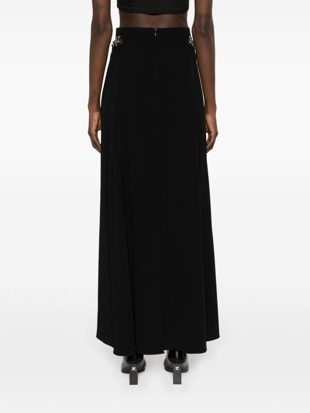 high-waist maxi skirt - 4