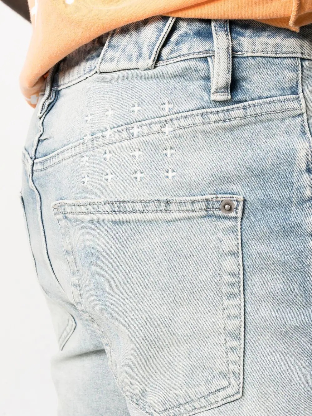 ripped-detail denim jeans - 5