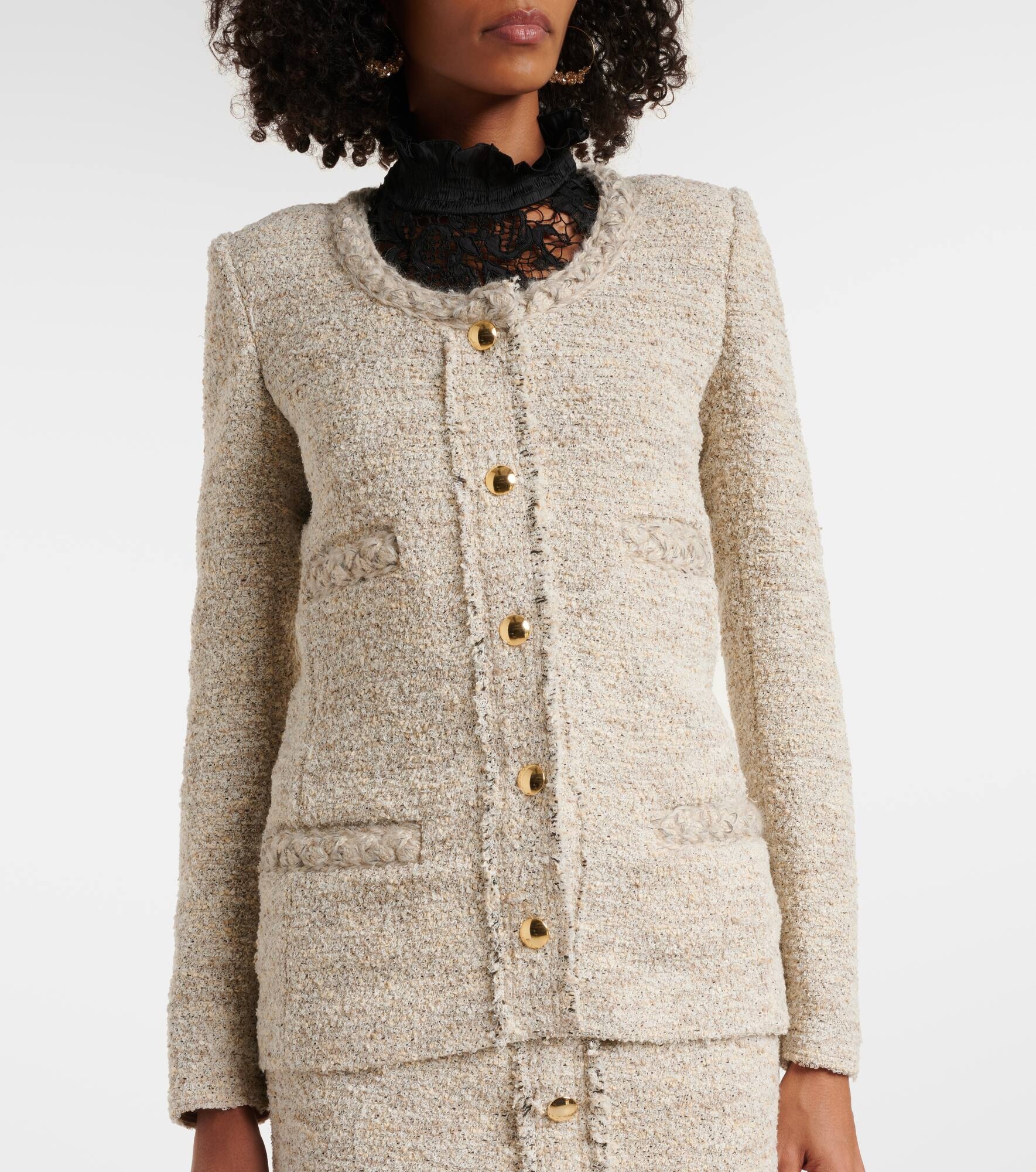 Germina tweed jacket - 6