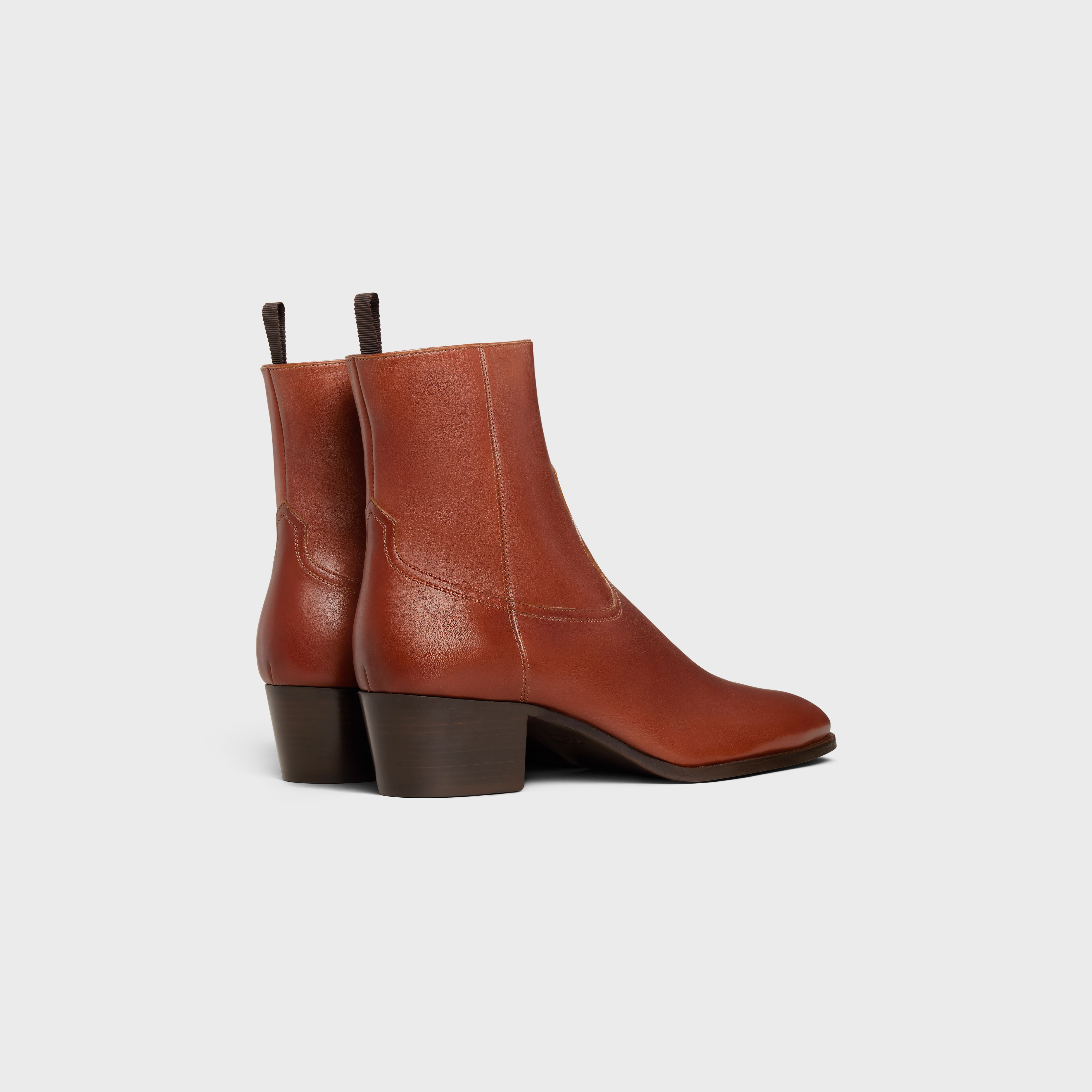 WESTERN ZIPPED ISAAC BOOT in Calfskin - 3