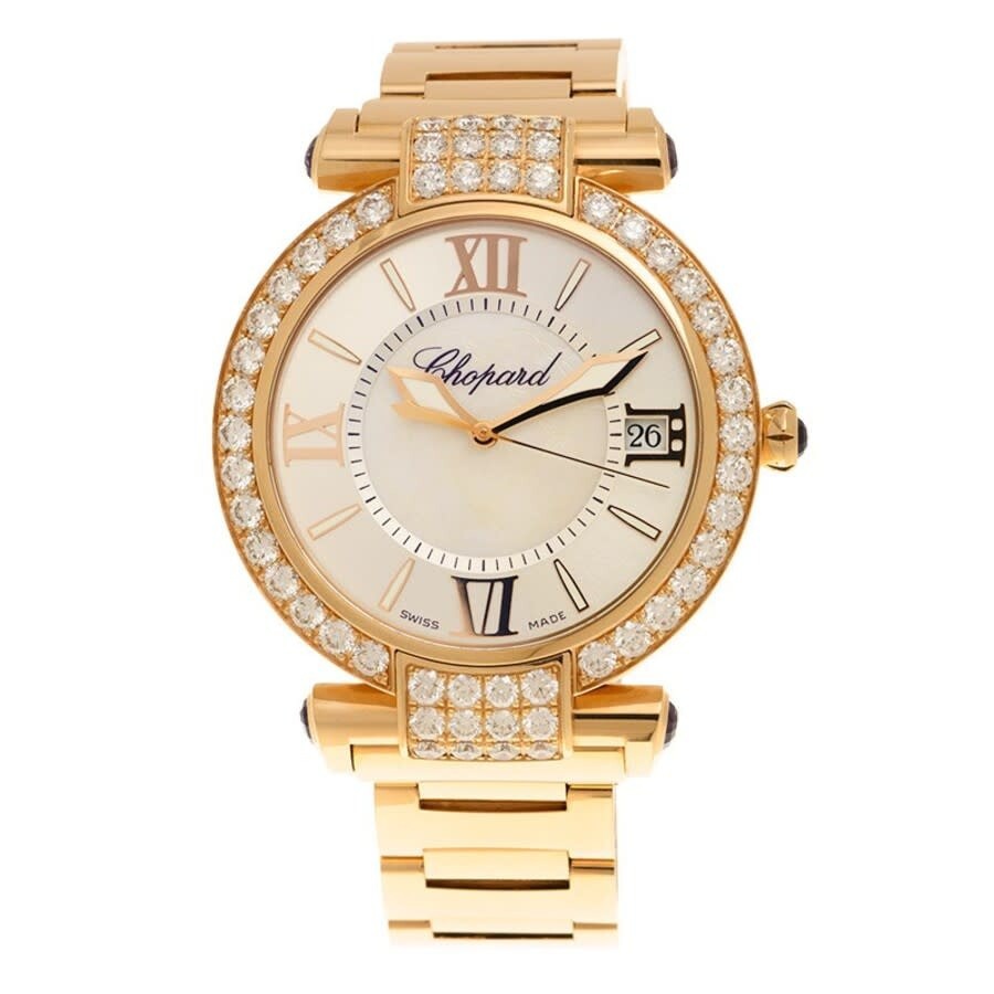 Chopard Imperiale Mother of Pearl Diamond 18kt Rose Gold Ladies Watch 384241-5004 - 3