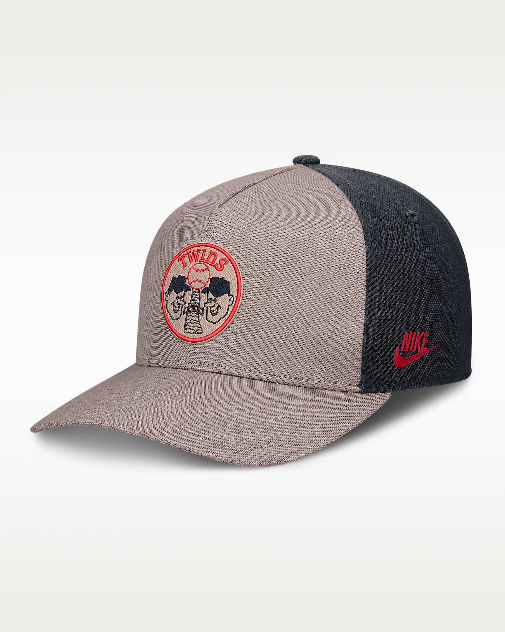 Minnesota Twins Cooperstown Rise Men's Nike MLB A-Frame Adjustable Hat - 1