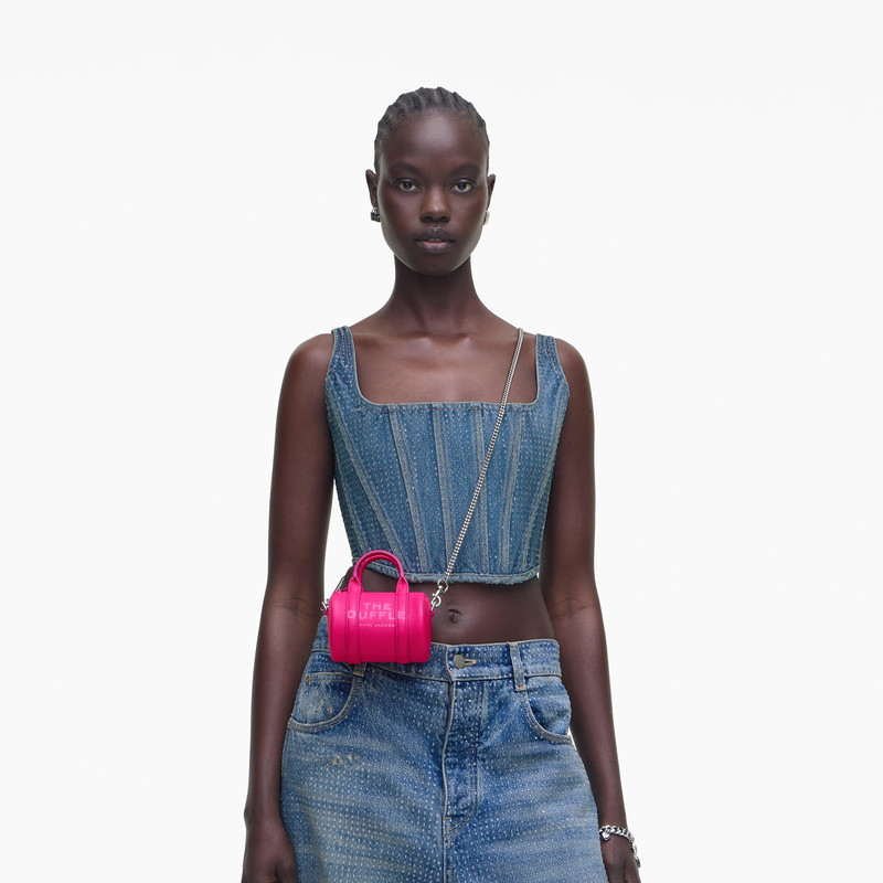 Marc Jacobs THE LEATHER NANO DUFFLE CROSSBODY outlook