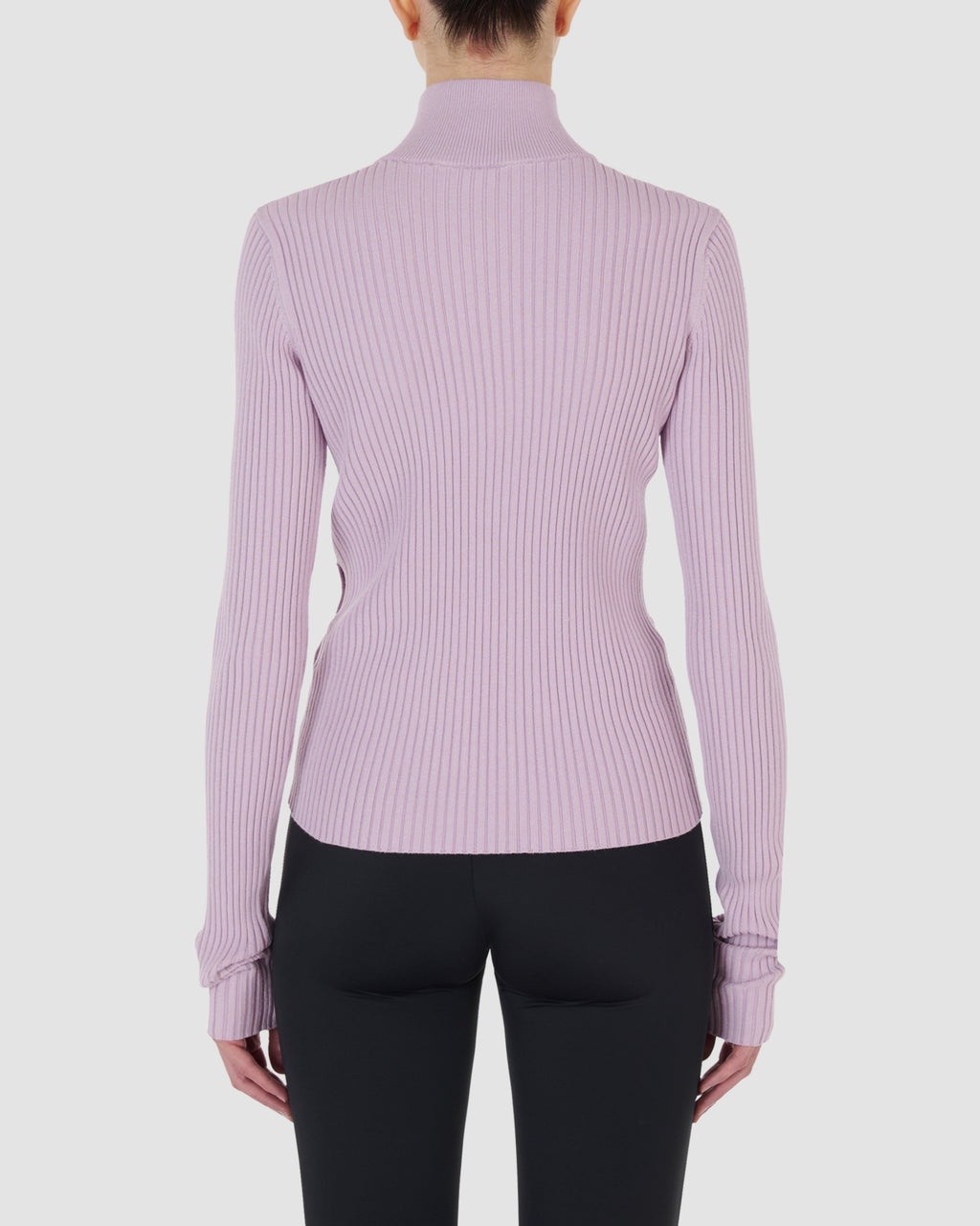 KNIT ZIP CARDIGAN - 5