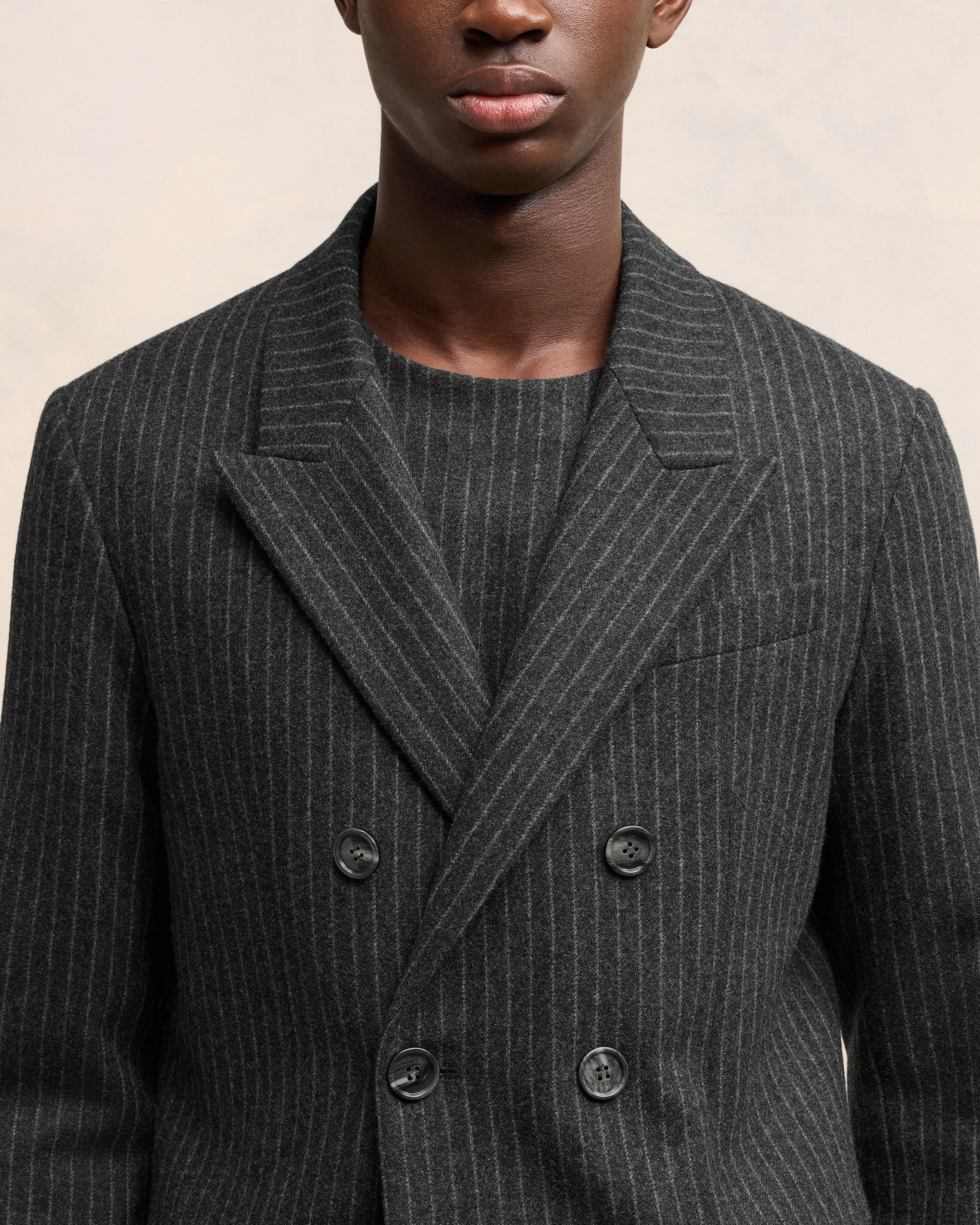 DOUBLE BREASTED JACKET - 4