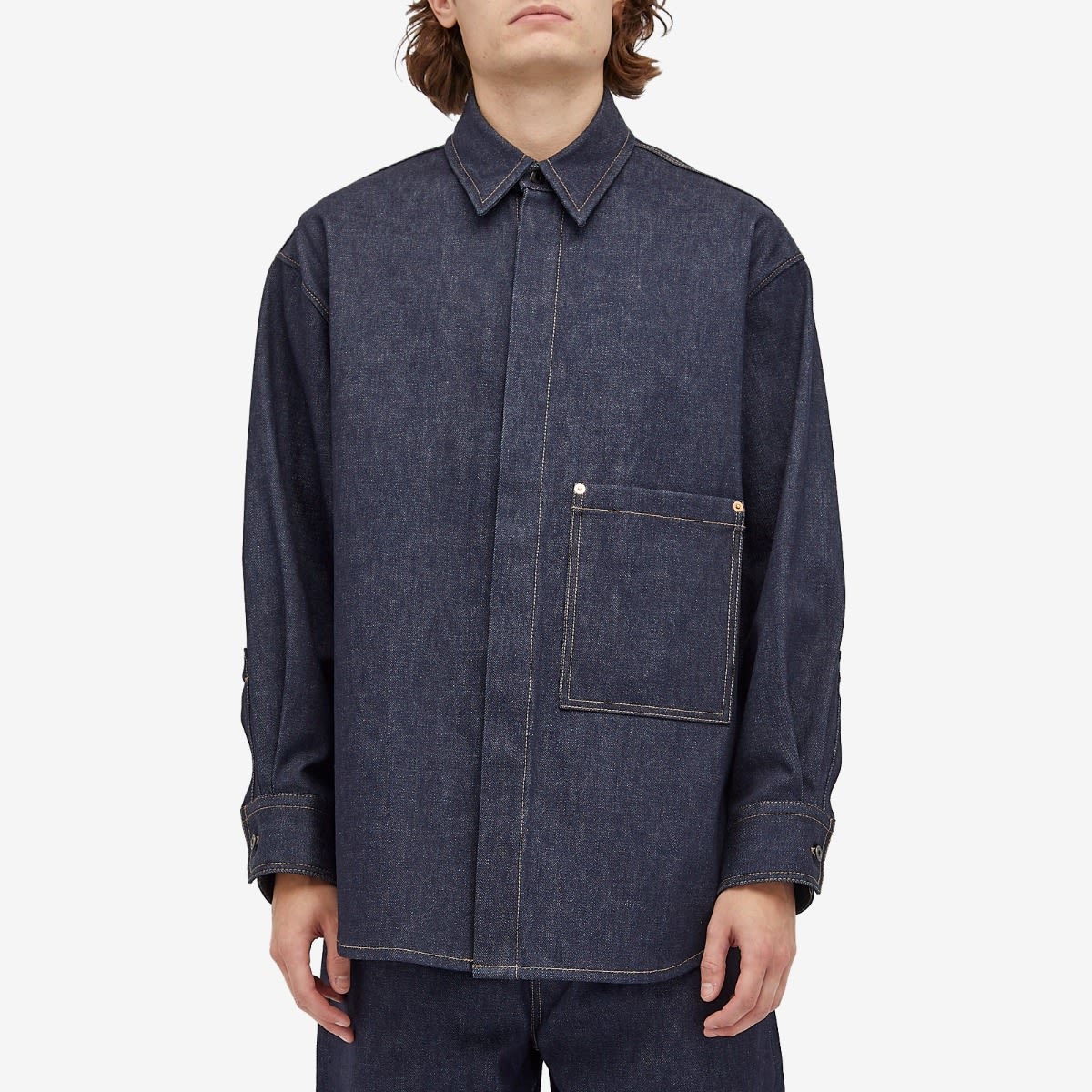 Valentino Raw Denim Overshirt - 2