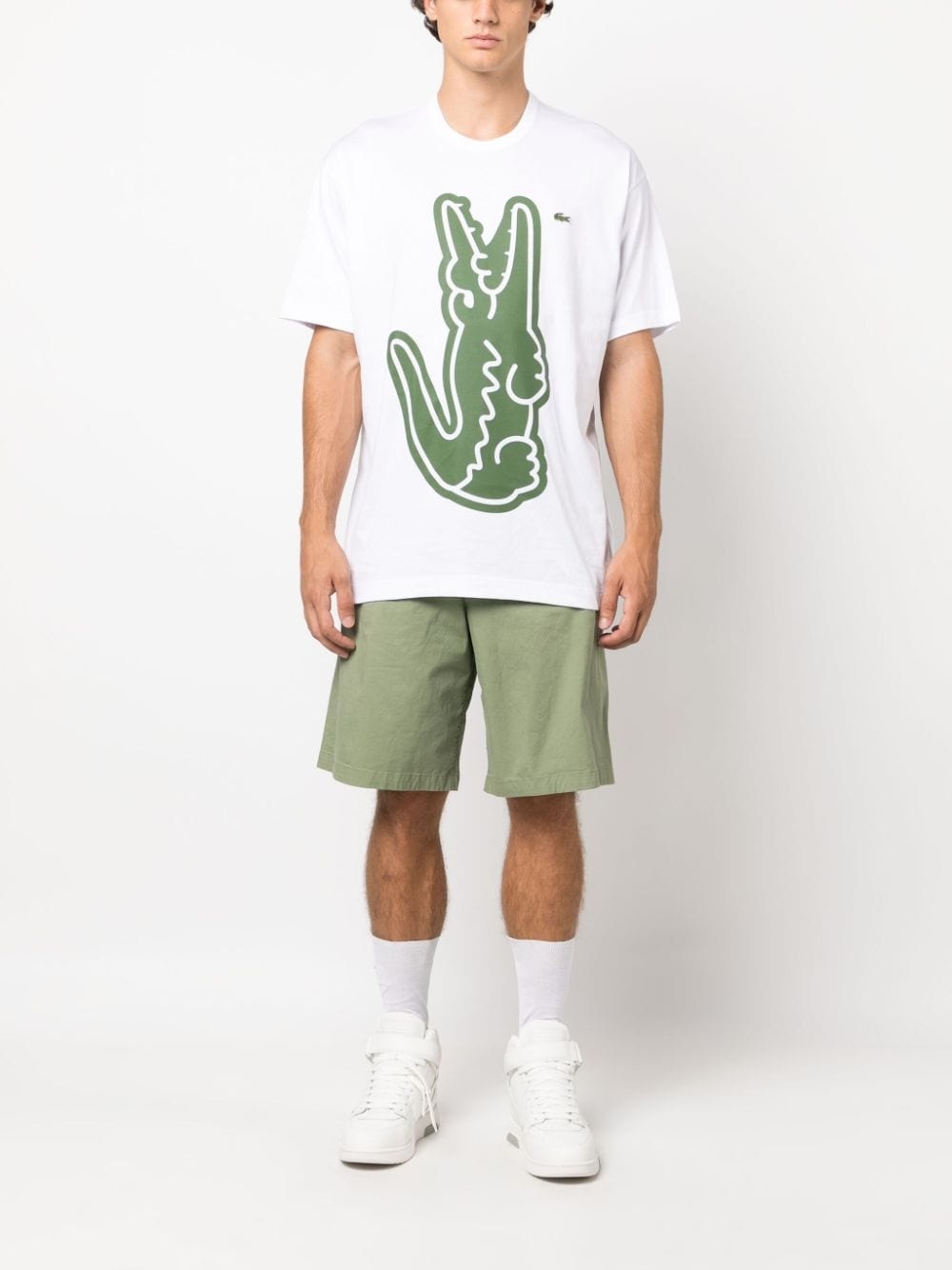 X Lacoste cotton T-shirt - 2