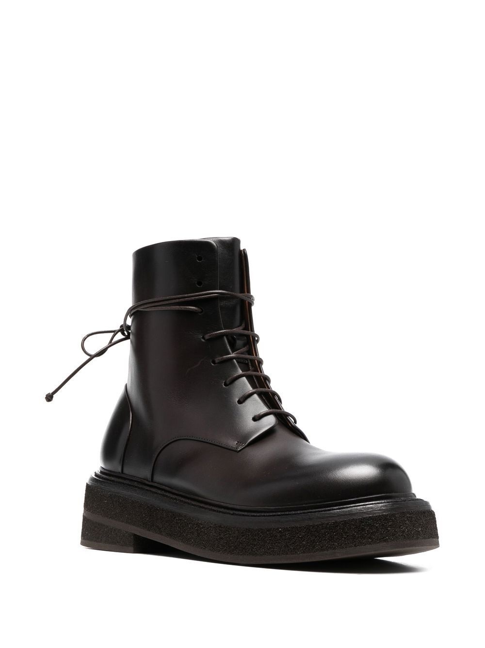 lace-up leather boots - 2