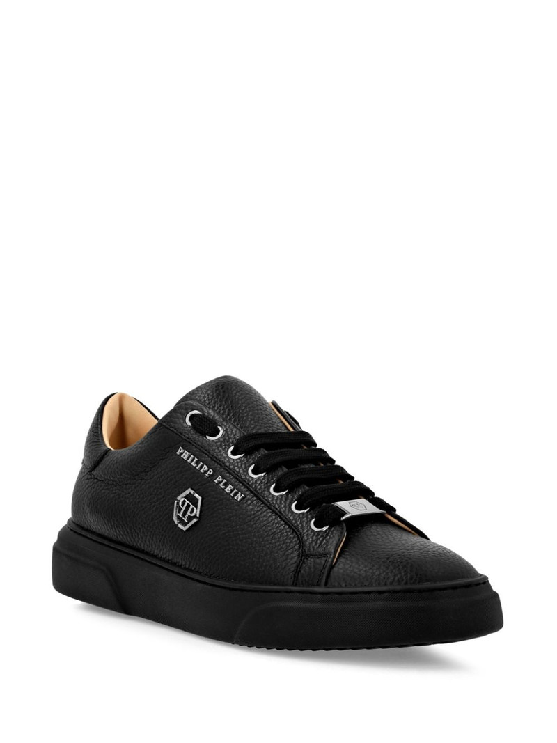 PHILIPP PLEIN hexagon-logo sneakers outlook