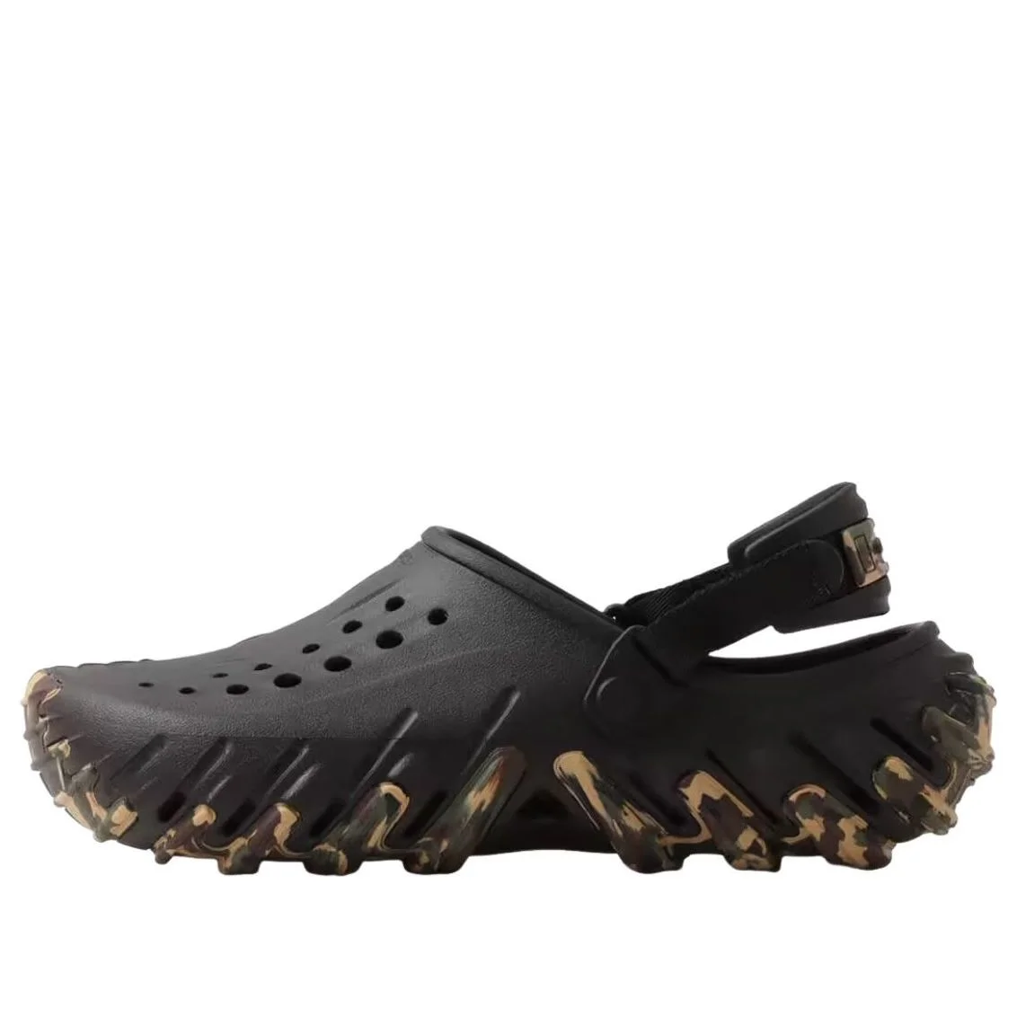 Crocs Echo Camo RO Clog 'Black Multicolor' 212095-0C4 - 1