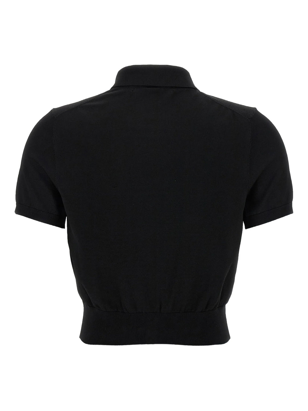Short Sleeve Polo Cardigan - 2