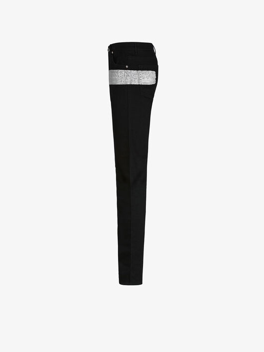 GIVENCHY SKINNY JEANS WITH LATEX BAND - 3