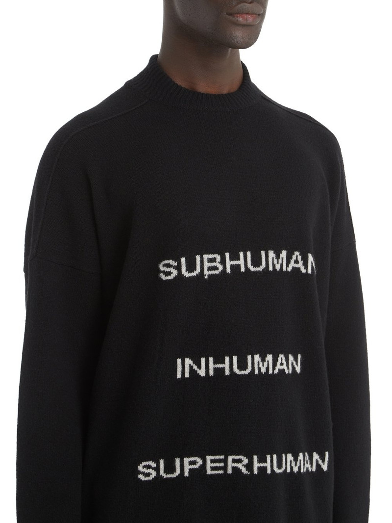Subhuman Inhuman print jumper 4