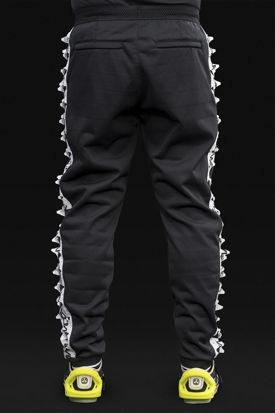 GGG-P1-010 Nike® Acronym® Track Pant Knit Black/White - 11