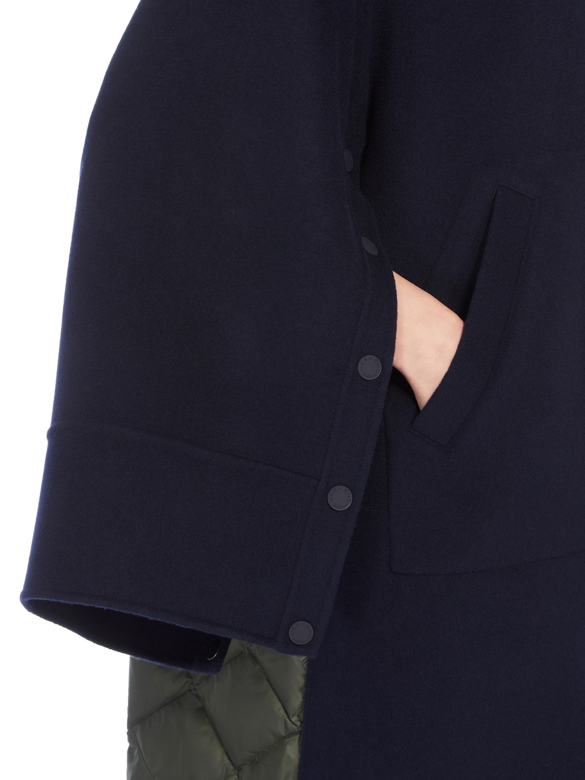 CHICCA Wool and water-repellent canvas parka - 5