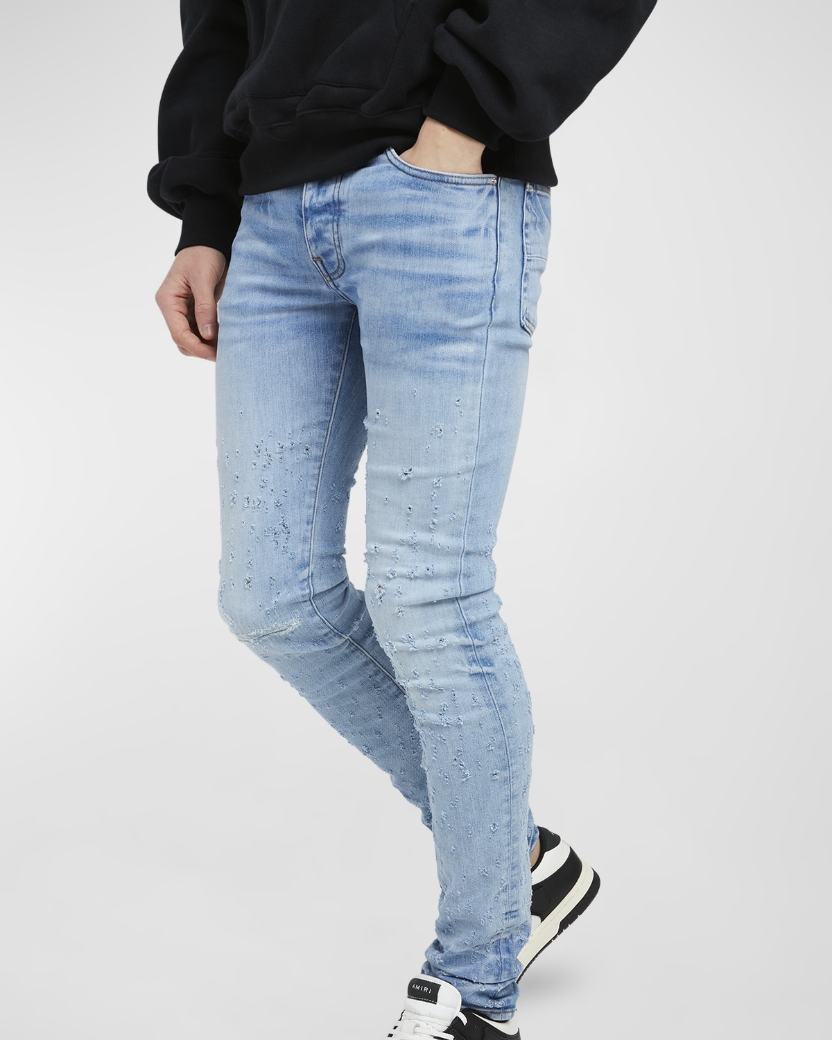 AMIRI Men's Shotgun Skinny Jeans | neimanmarcus | REVERSIBLE