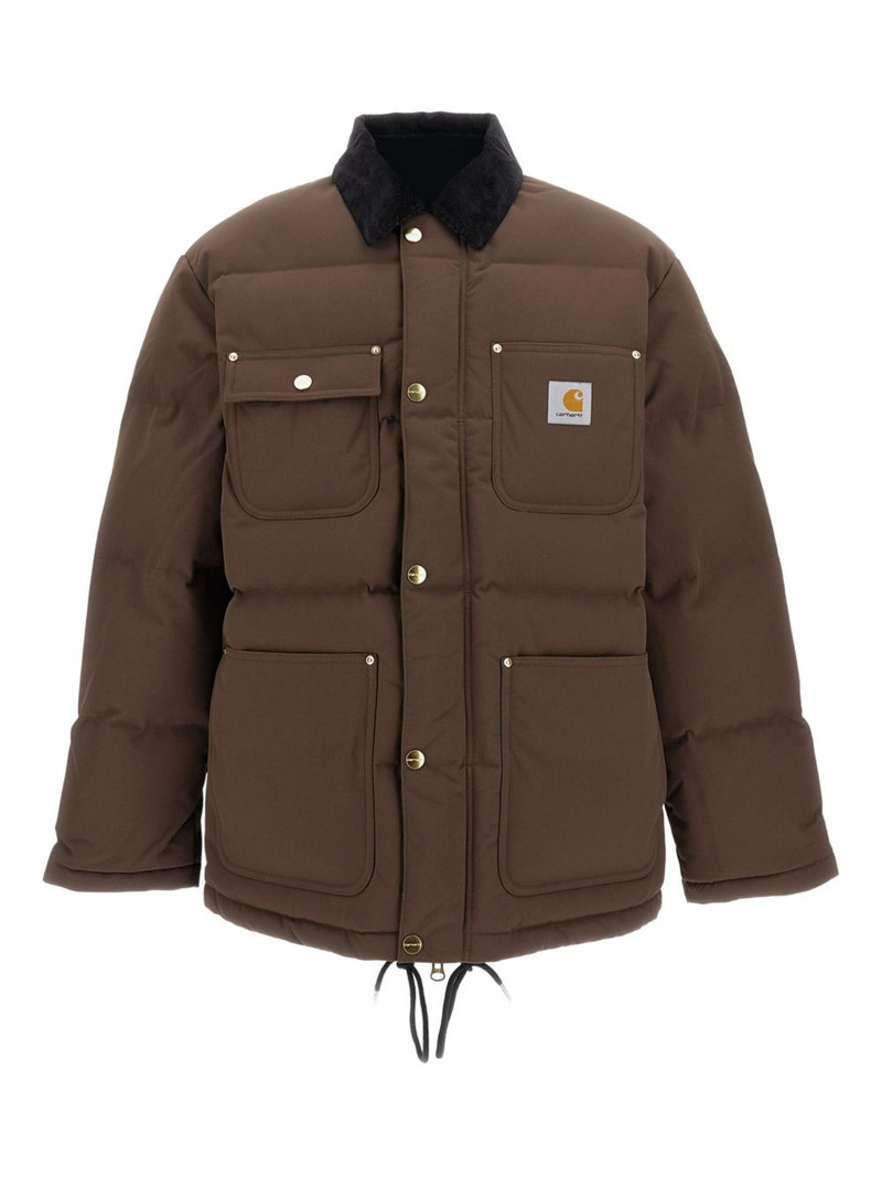 Rayler flap-pocket logo puffer jacket 1