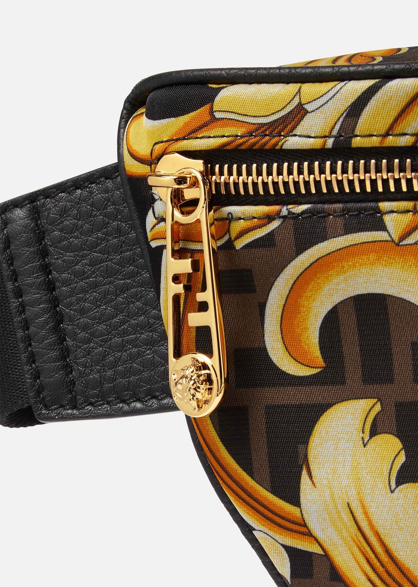 Fendace Gold Baroque Belt Bag - 5