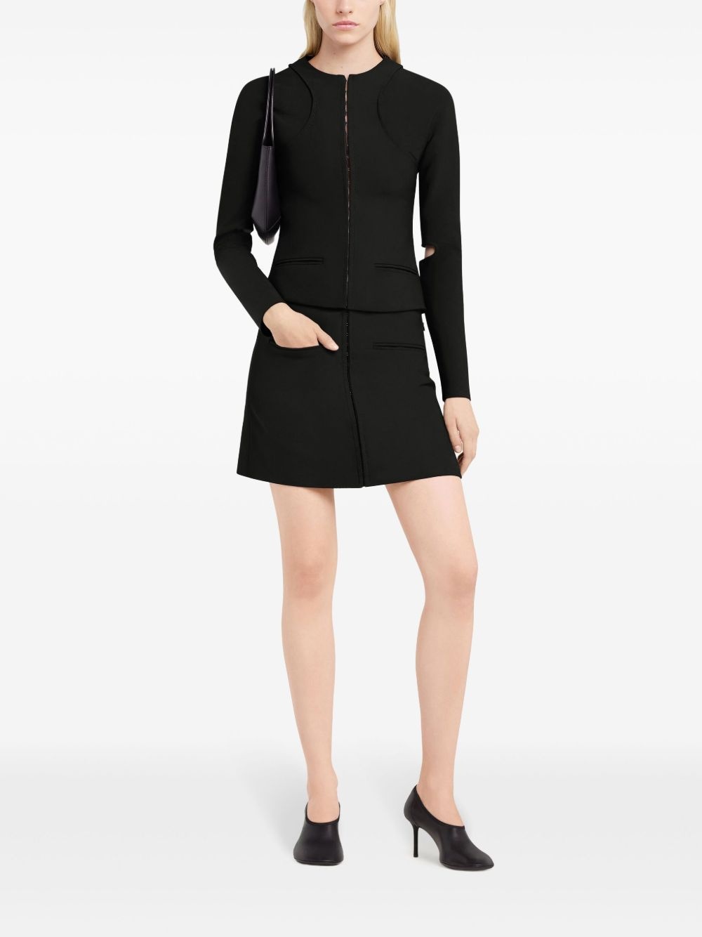 scuba fitted jacket - 2