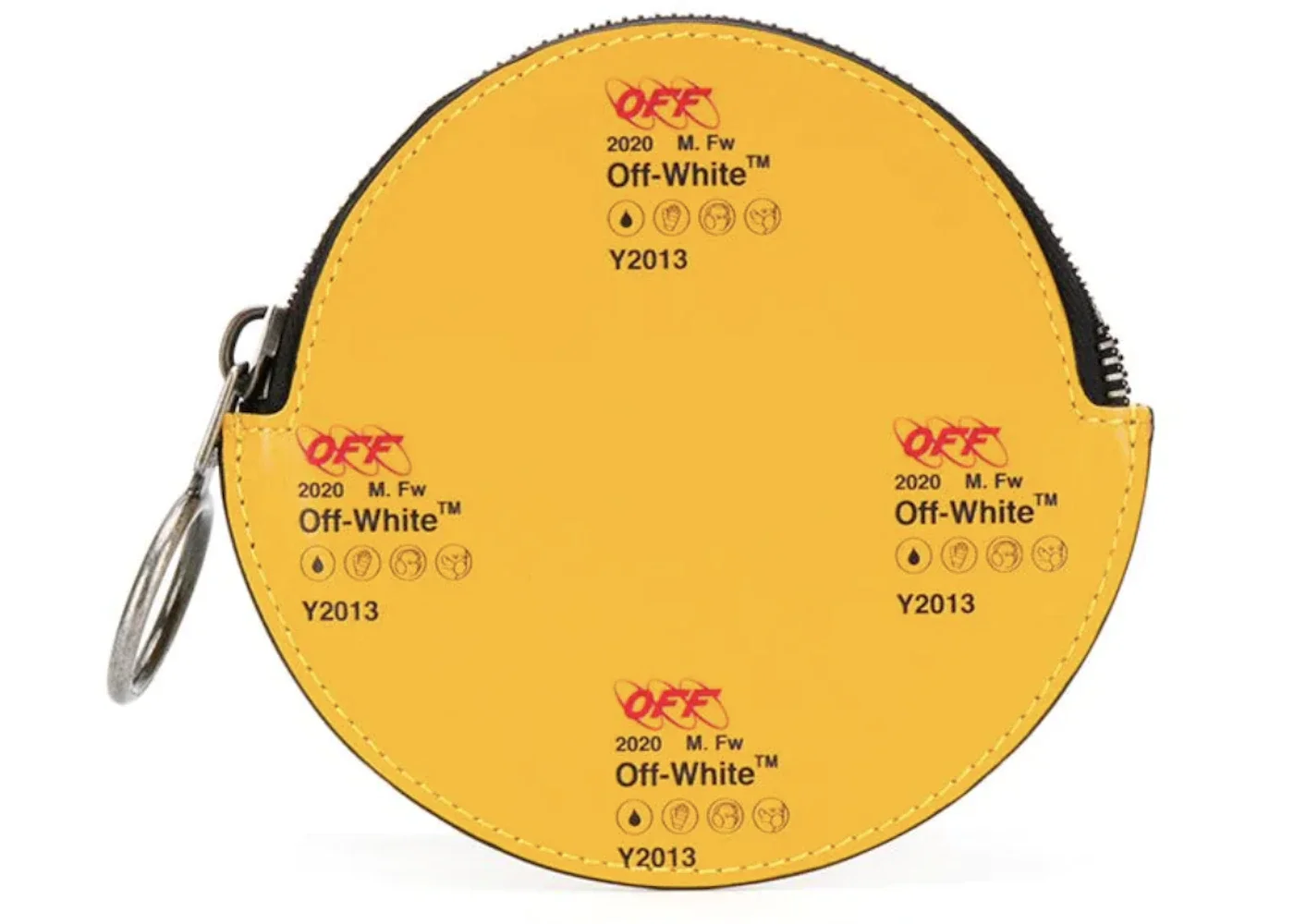 OFF-WHITE Indus YO13 Coin Pouch Yellow - 1