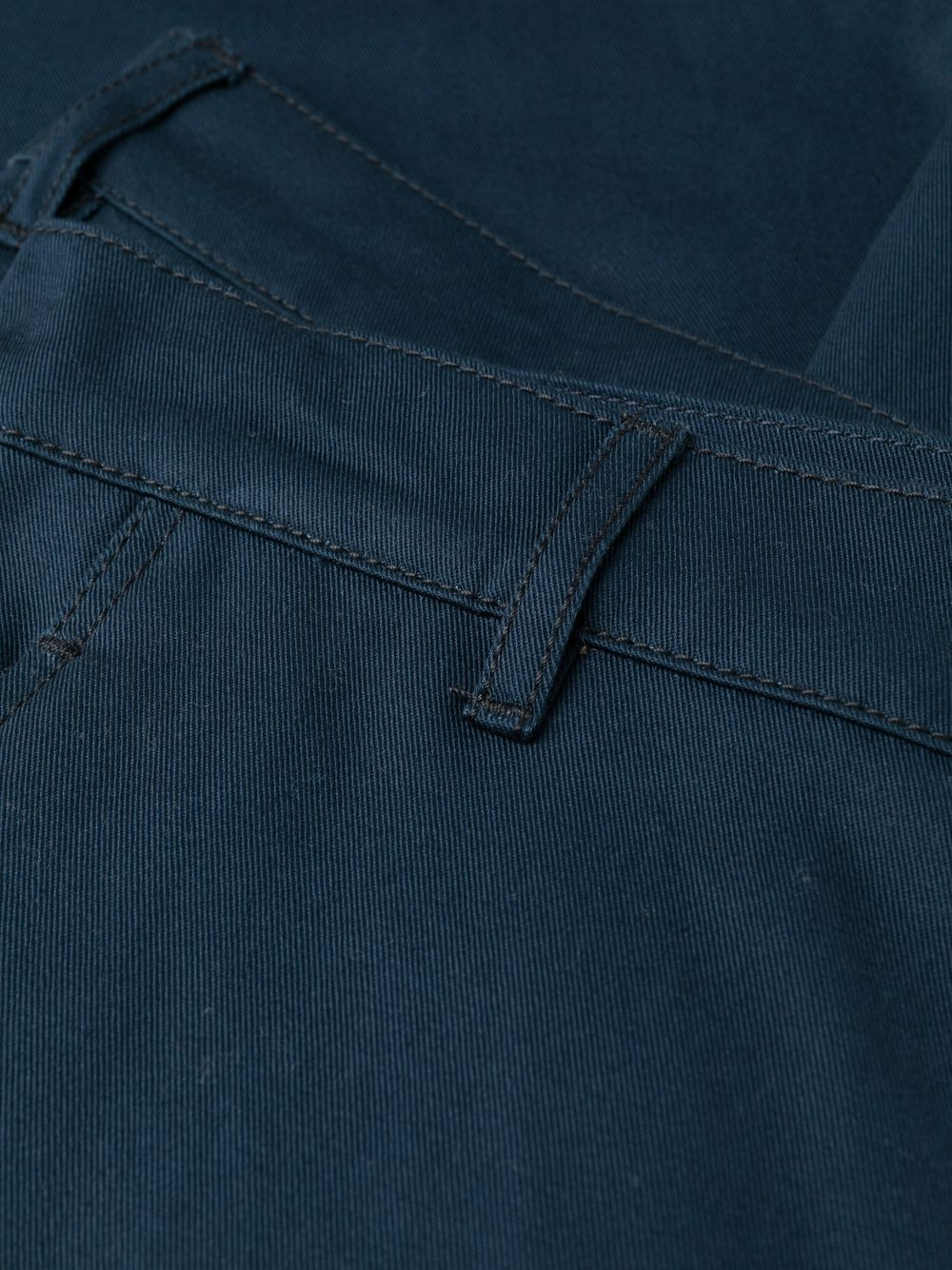 logo-patch straight-leg trousers - 6