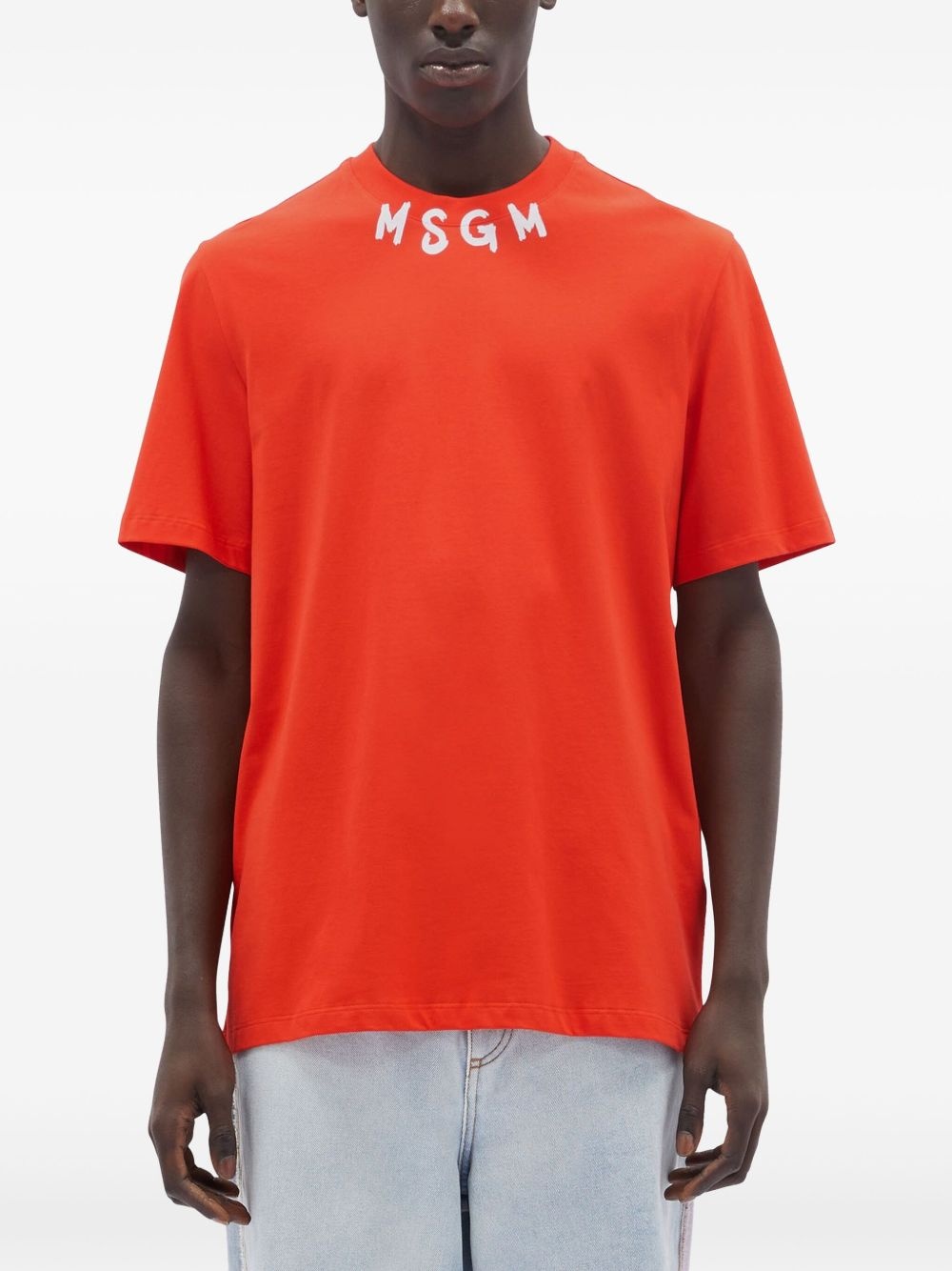logo-print t-shirt - 2