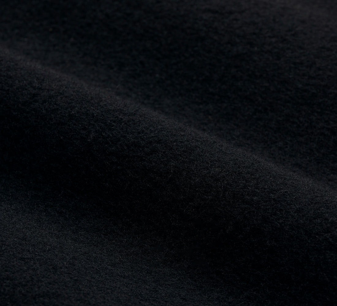 Zip Vest - Black Wool/Cashmere - 5