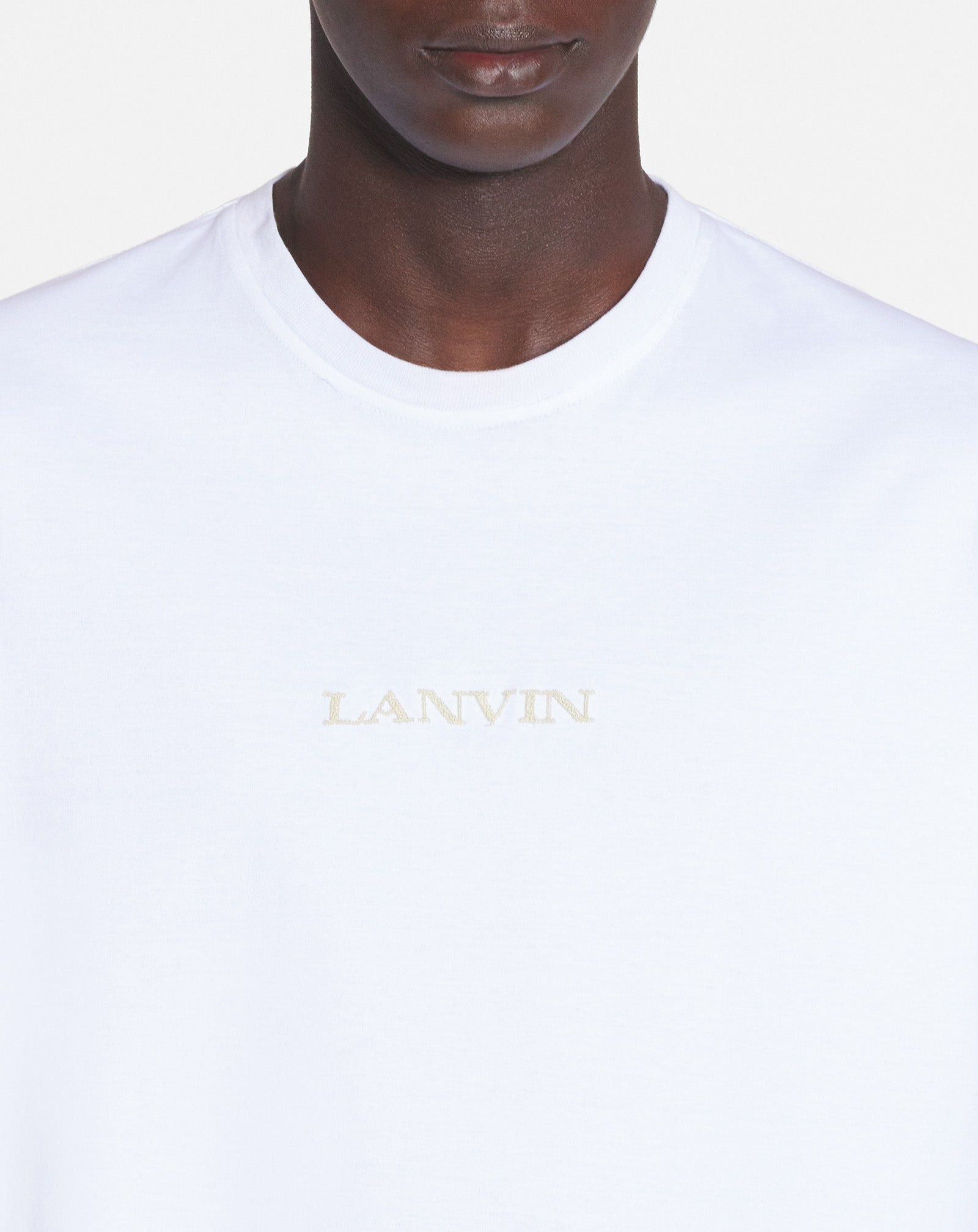LANVIN EMBROIDERED T-SHIRT - 5