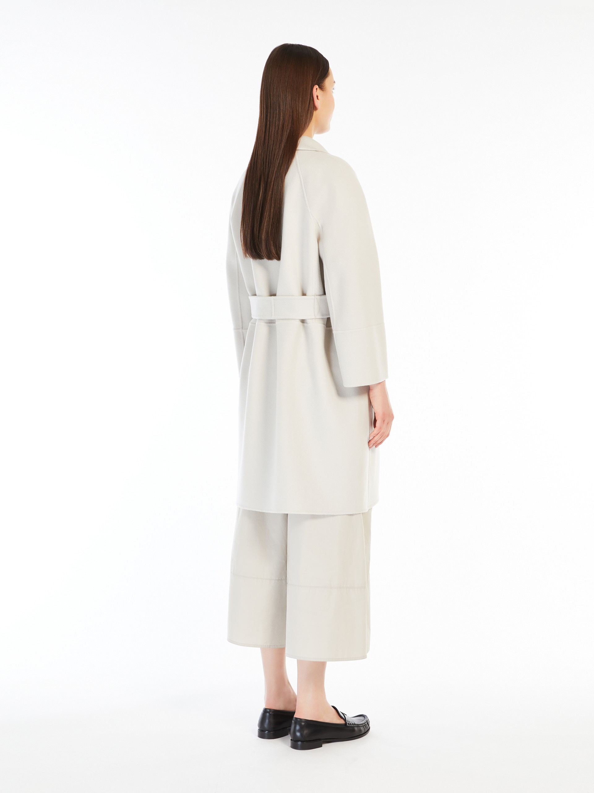 ARONA Double-faced short wool coat - 4