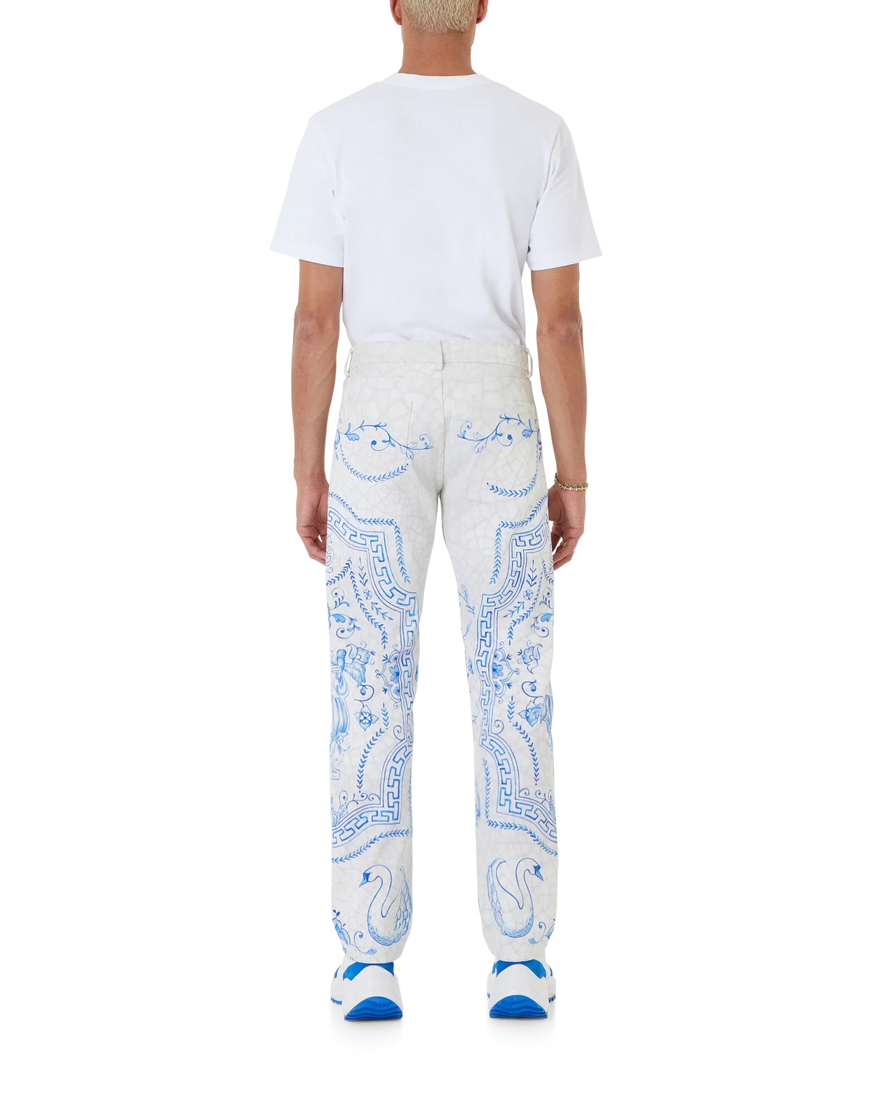 Plat A Dessert Blanc Denim Trousers - 3