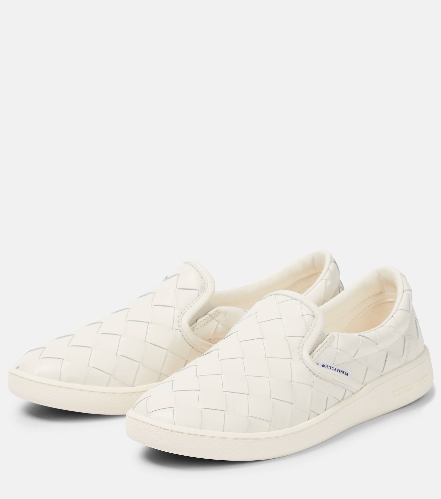 Leather sneakers - 5