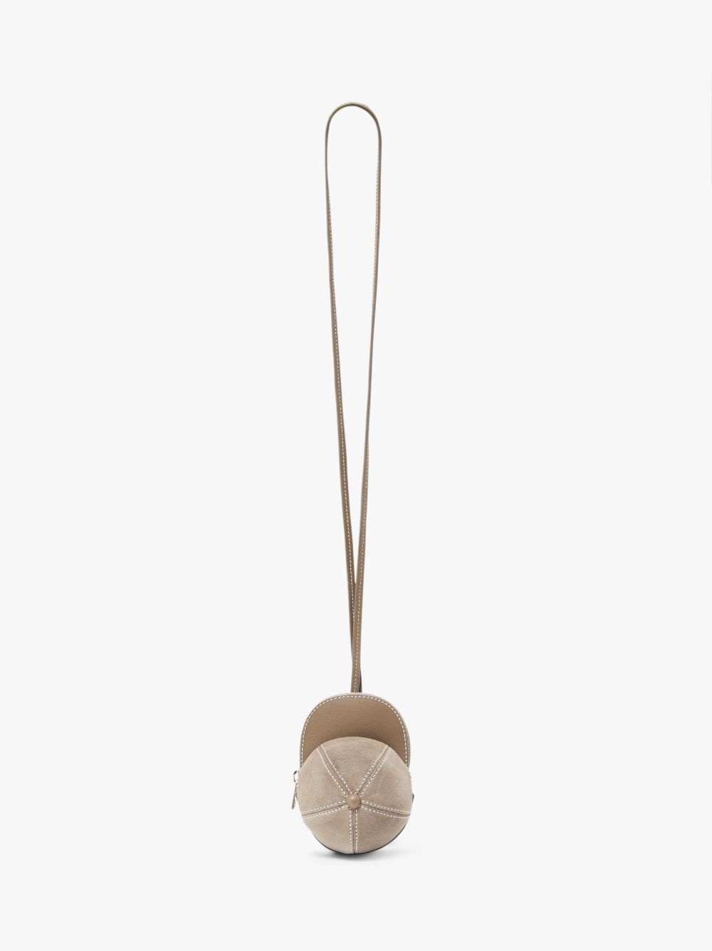 MINI CAP BAG - SUEDE CROSSBODY BAG - 5