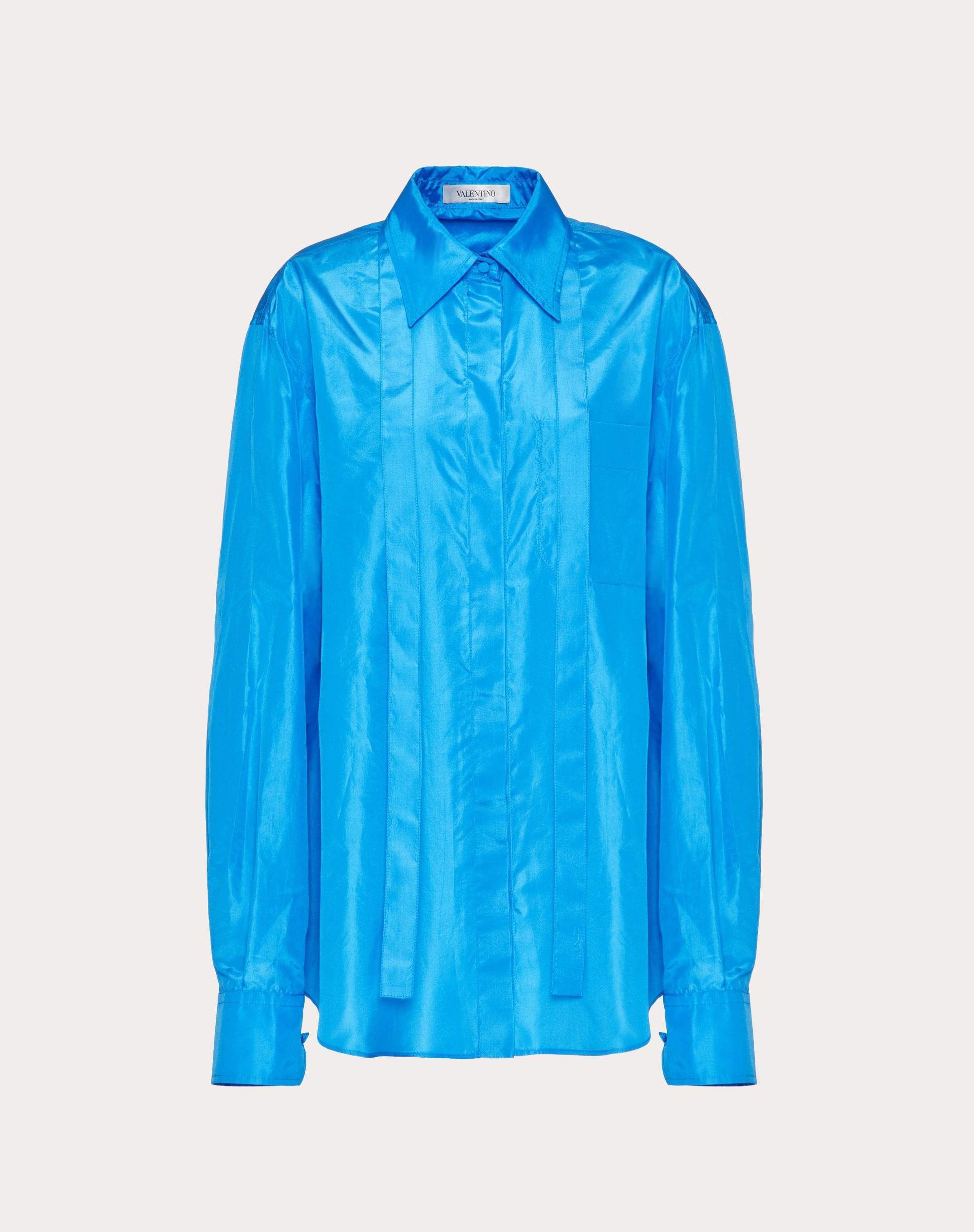 WASHED TAFFETA SHIRT - 1