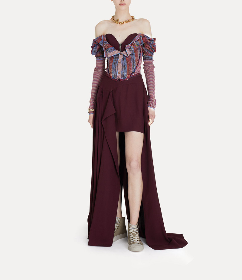 Vivienne Westwood BROKEN STITCH CORSET CARDI outlook