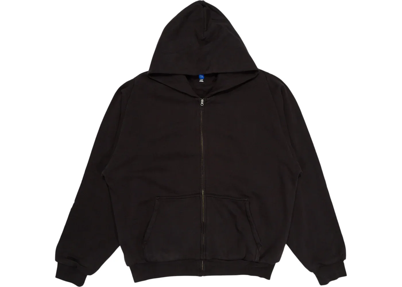 Yeezy x Gap Zip Up Exclusive Hoodie Poetic Black - 1