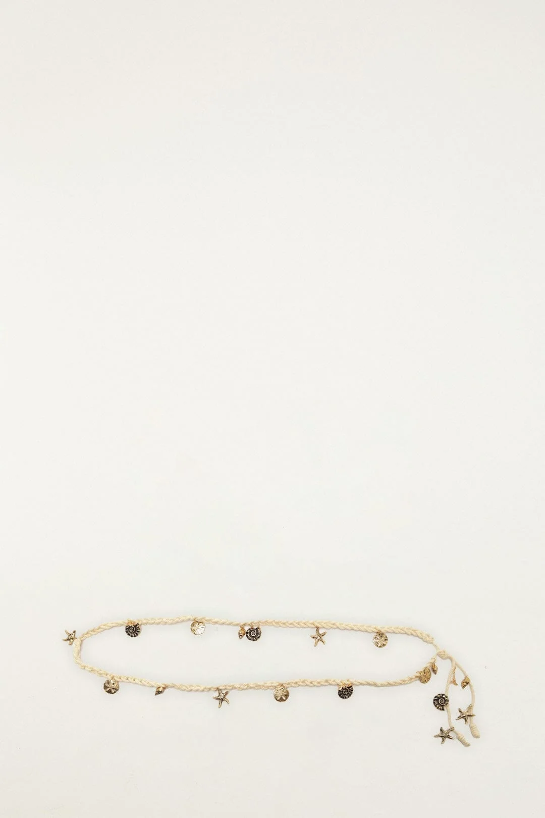 Beige Sea Rope Belt - 1