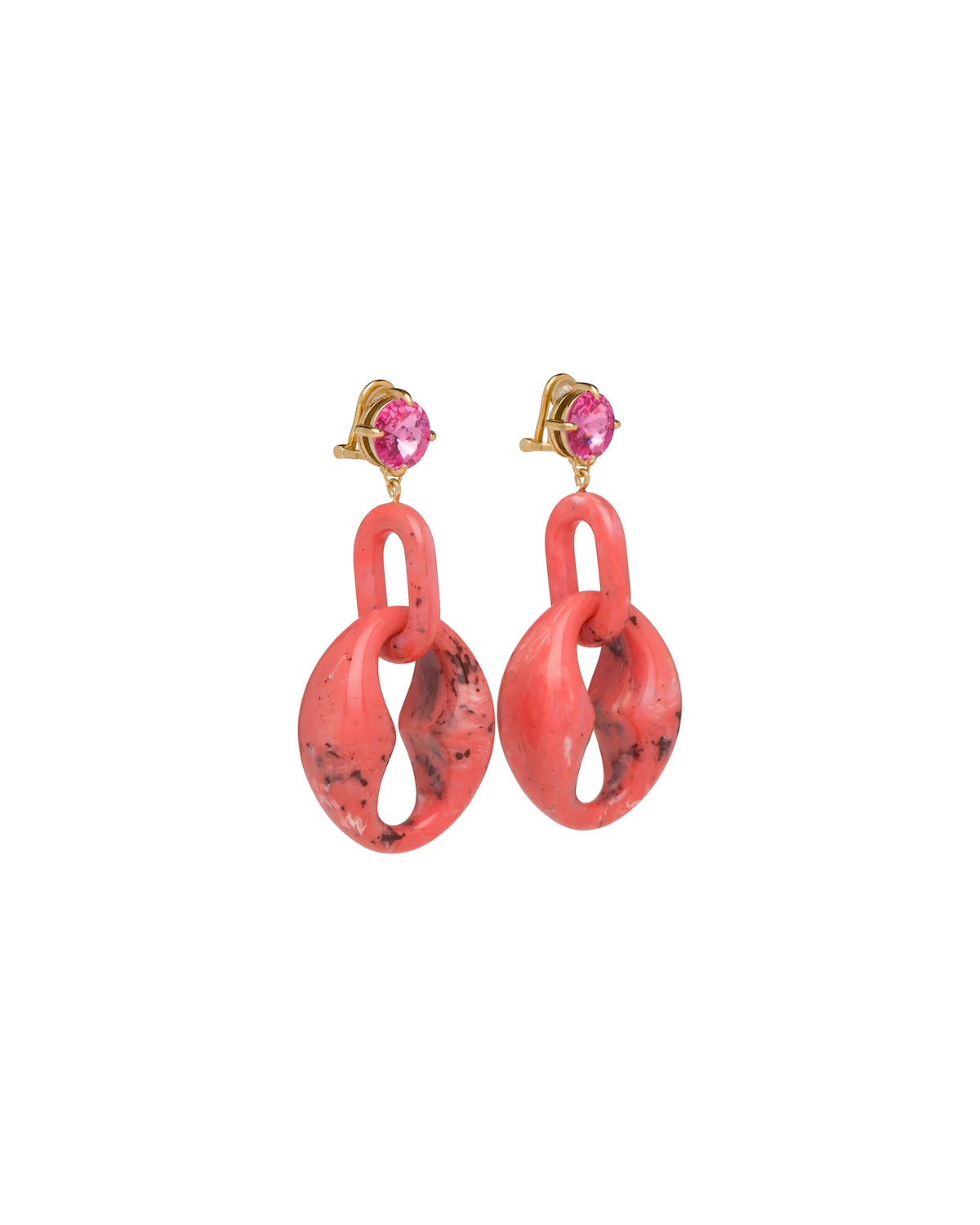 Plexiglas earrings - 1