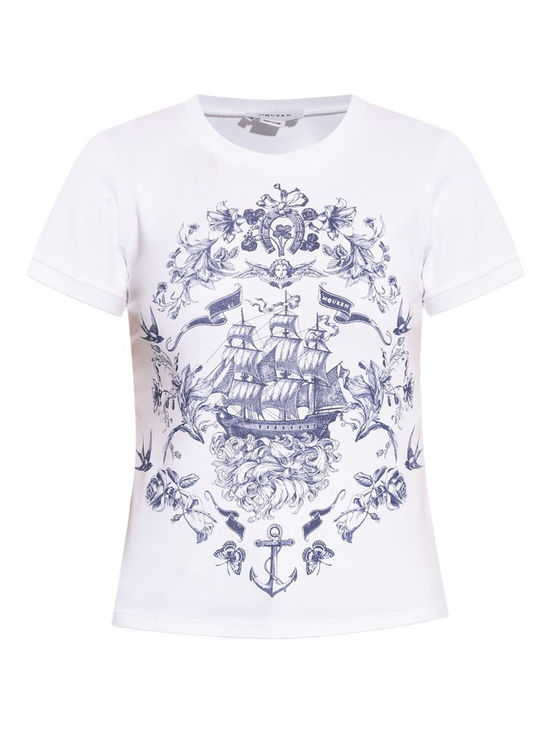 graphic-print t-shirt 1