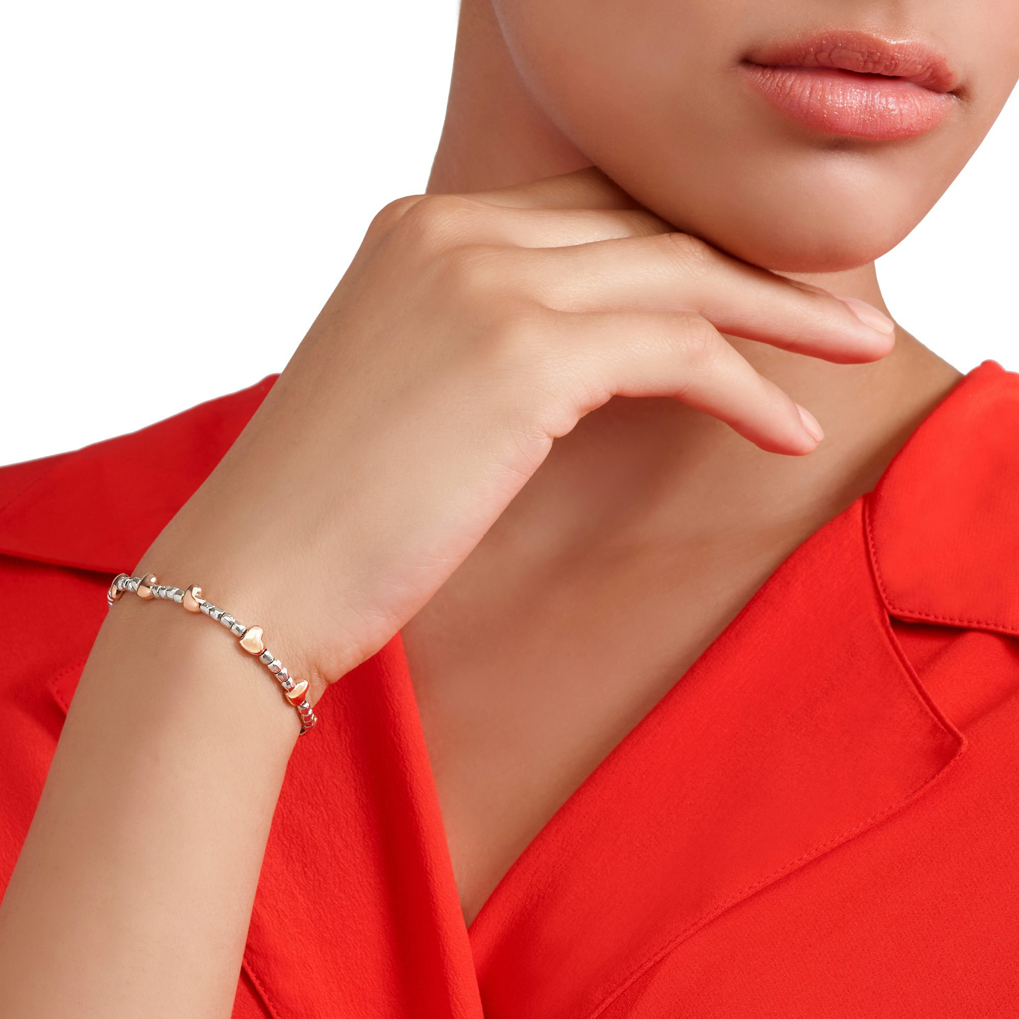 ROSE GOLD HEART COMPONENT - 2