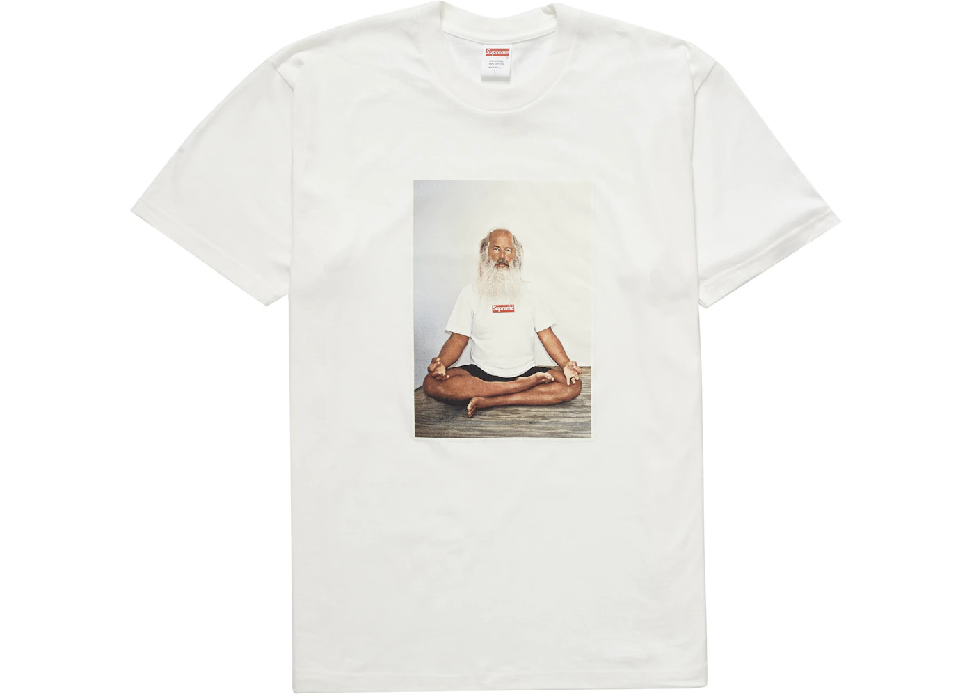 Supreme Supreme Rick Rubin Tee White stockx REVERSIBLE
