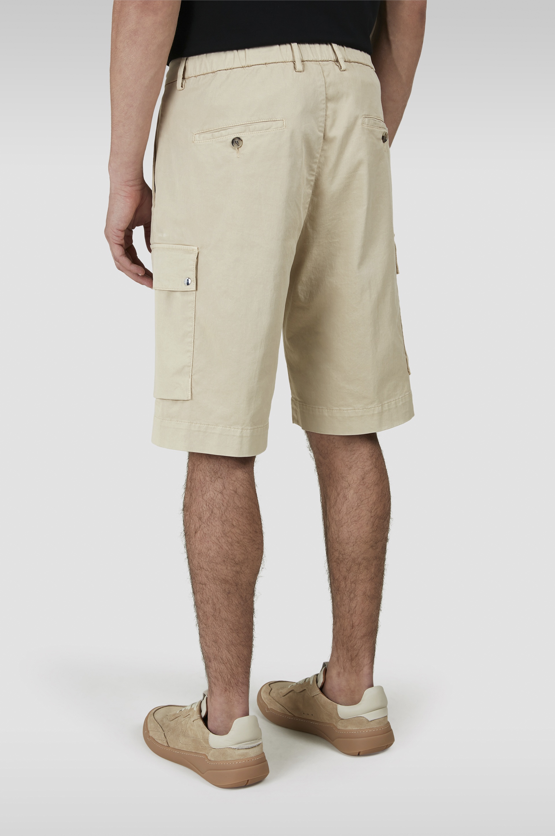 CARGO BERMUDA IN COTTON CHINO TENCEL - 3