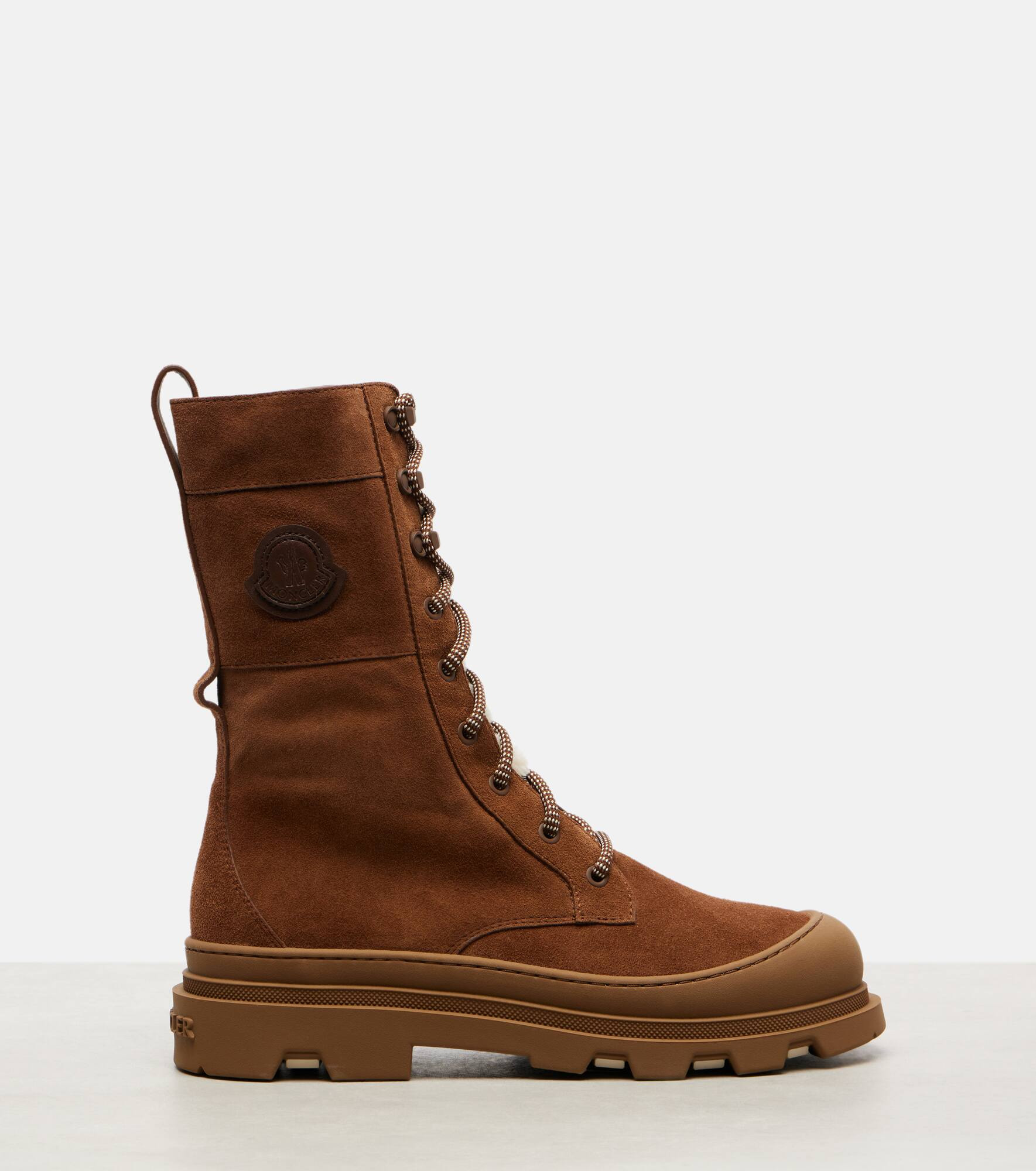 Vera suede lace-up boots - 4