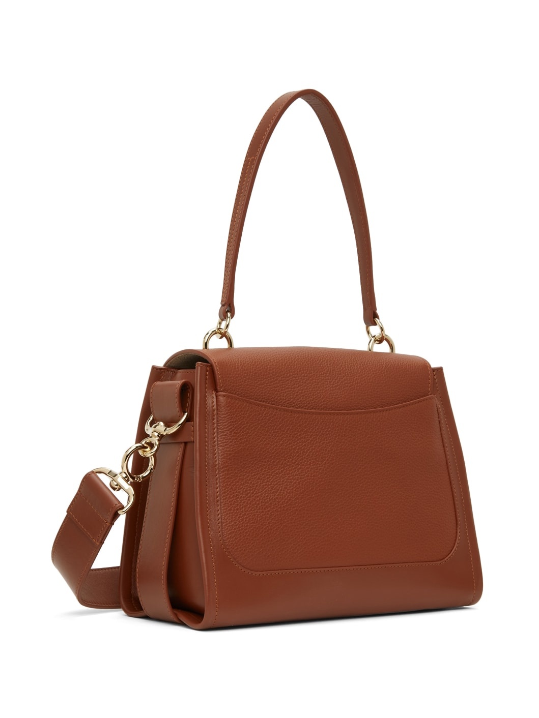 Brown Small Tess Day Bag - 3